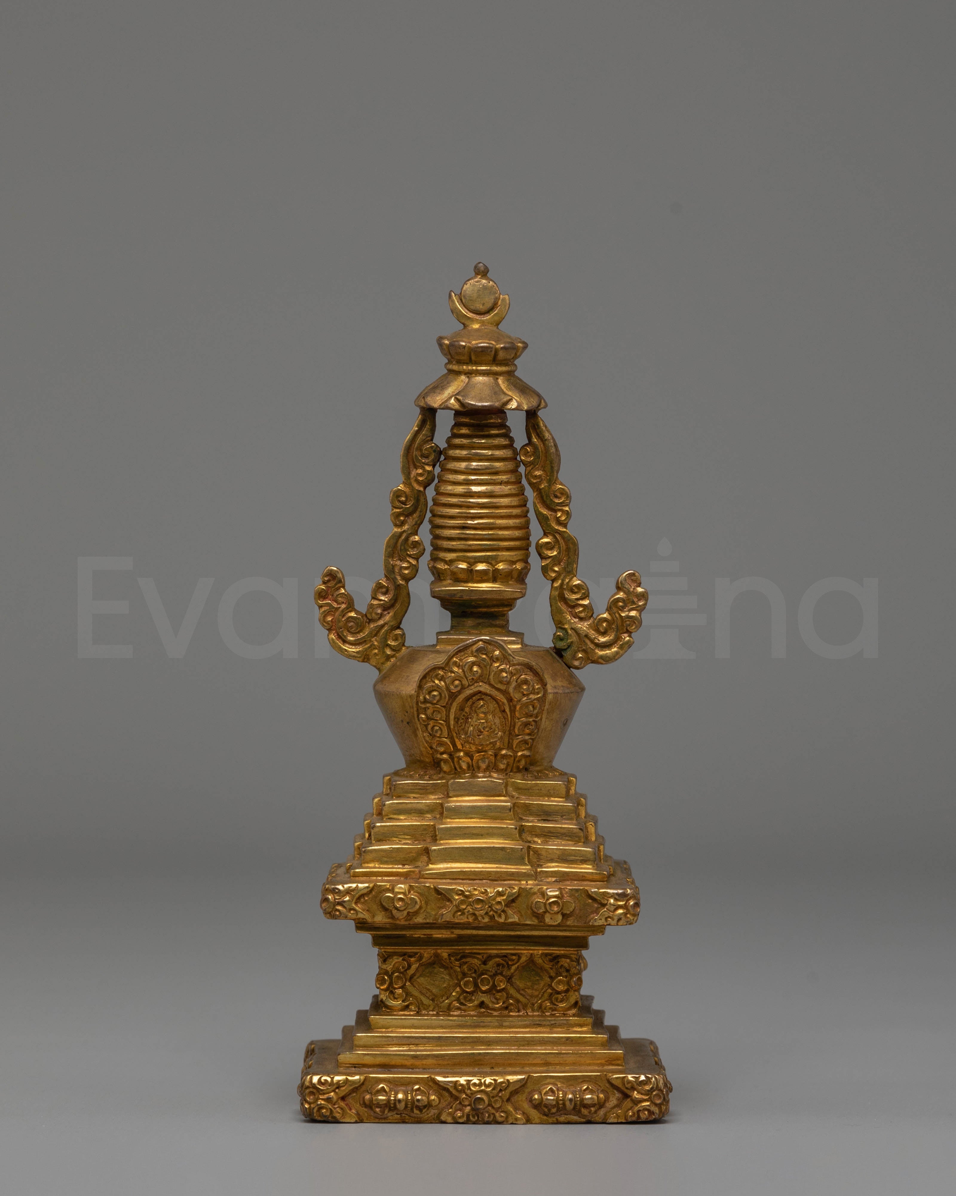 Copper Stupa For Ritual Use