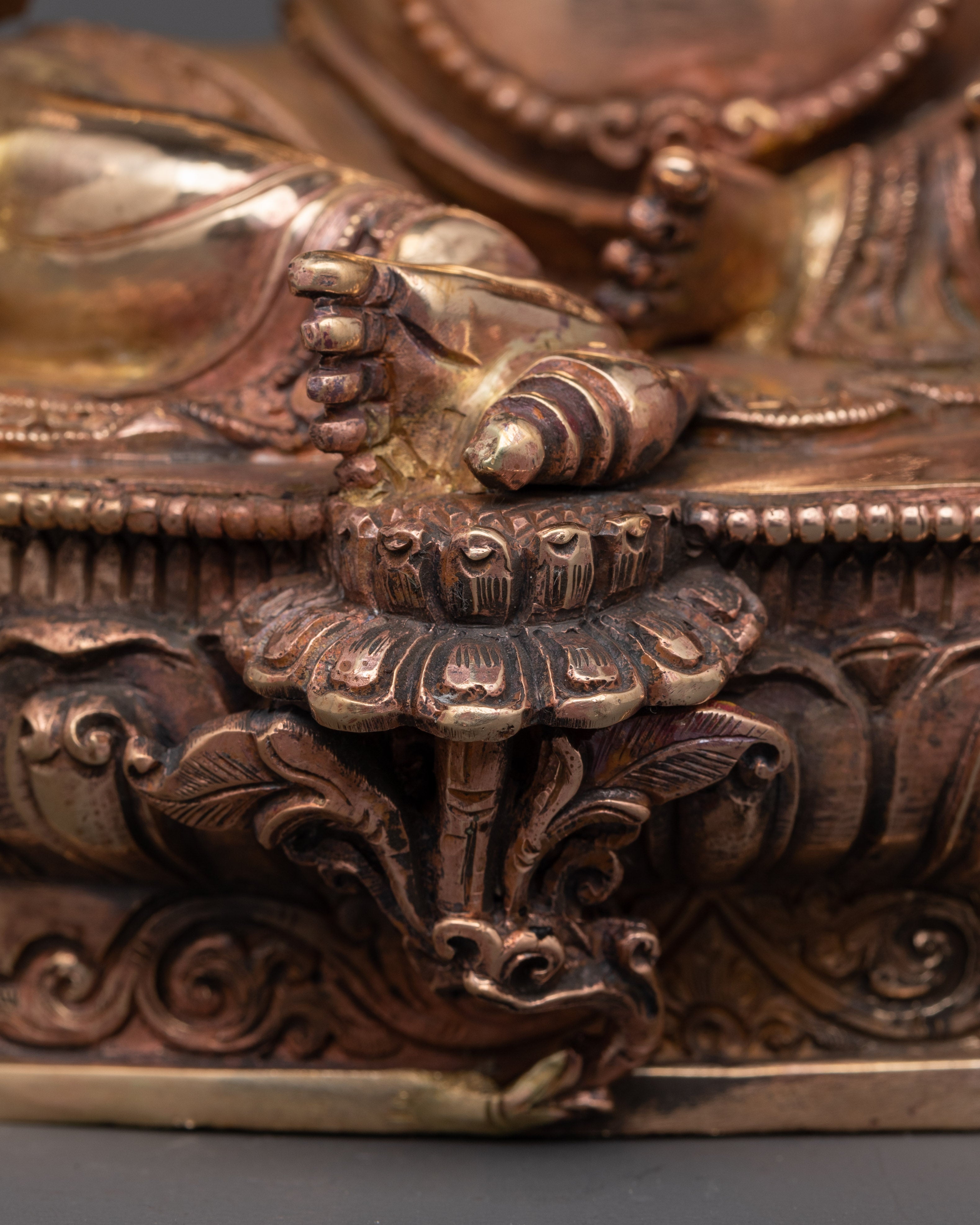 Dzambala Buddhist Wealth Deity Statue | Buddhist Decor for Abundance Rituals