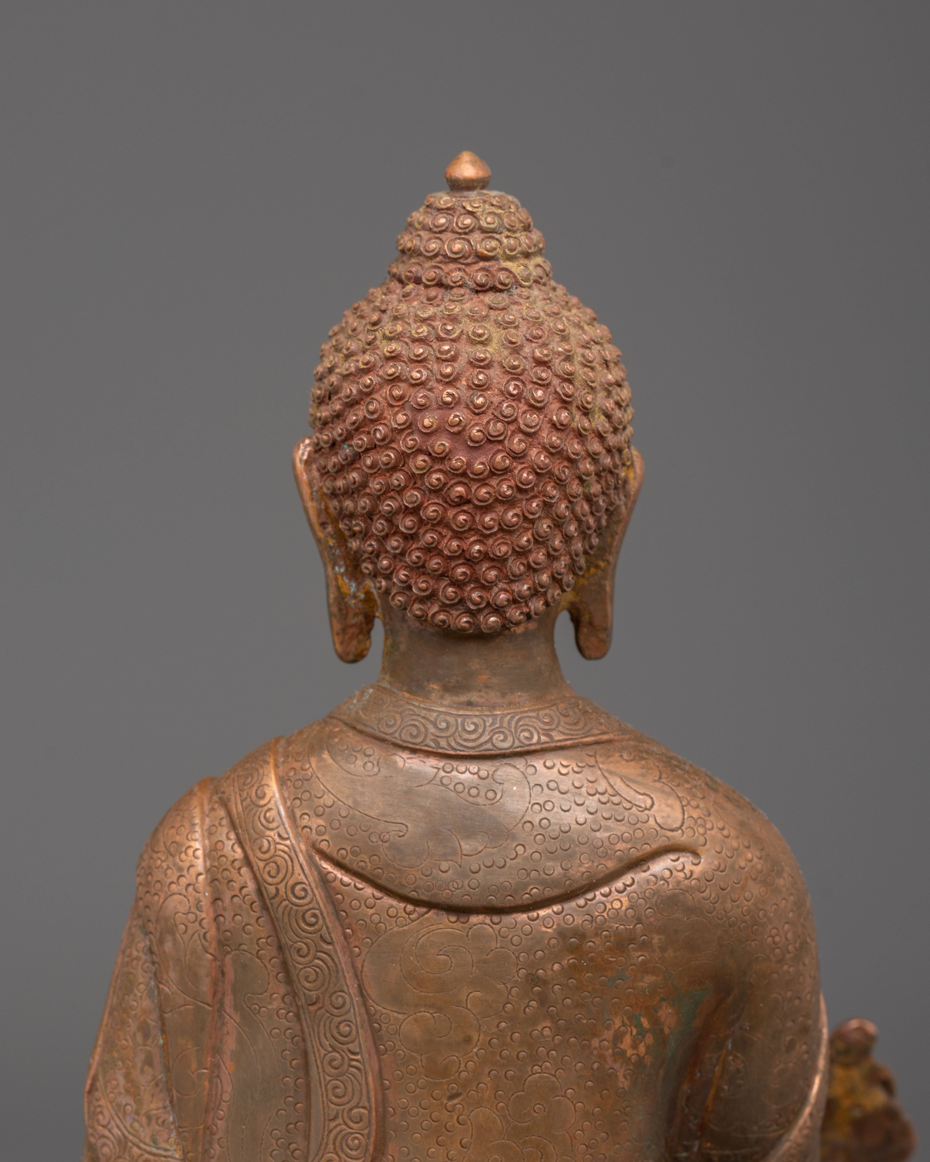 Medicine Buddha Handcrafted Sculpture | Healer of Body and Mind