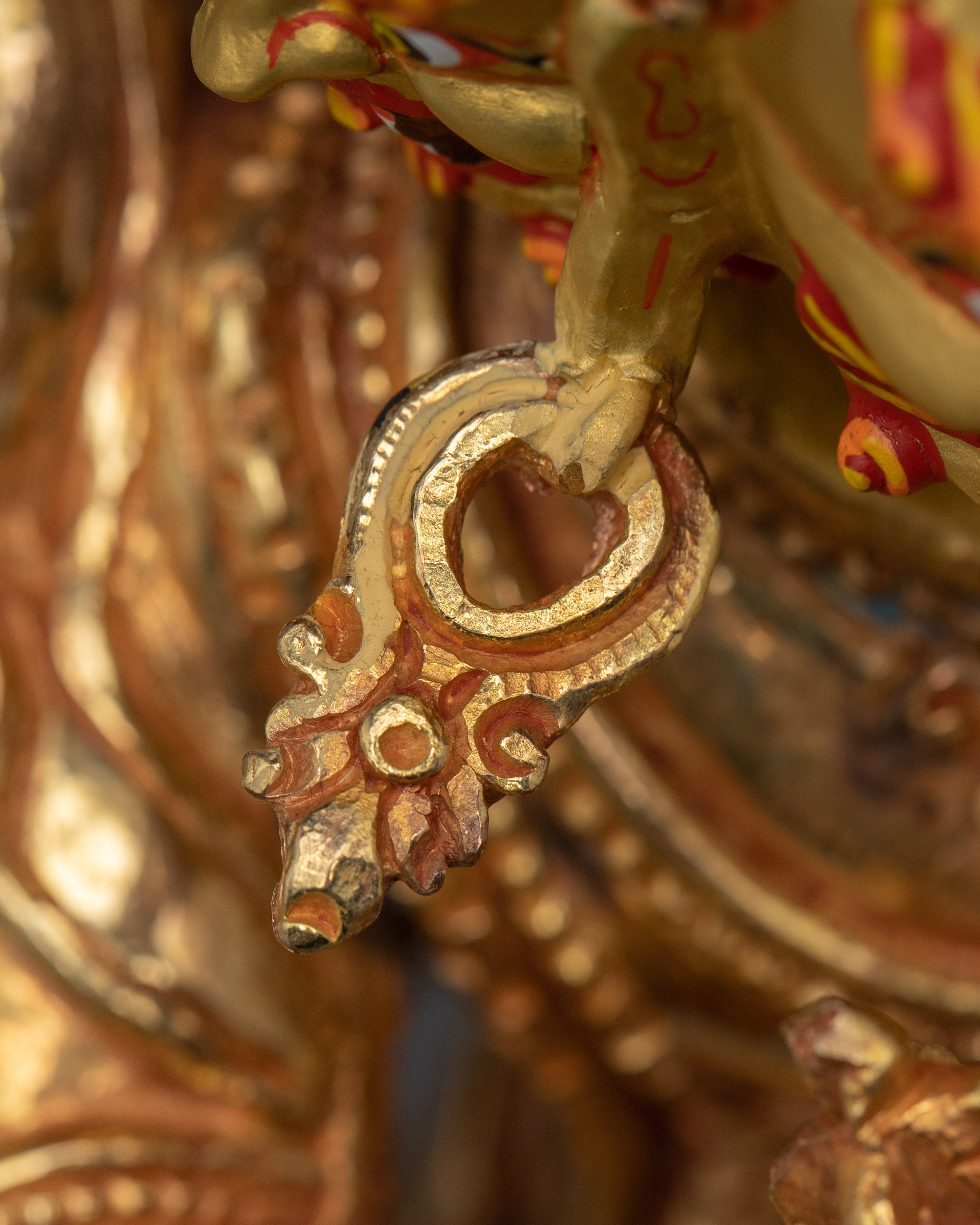 Statue of Four Armed Mahakala | Buddhist Protector