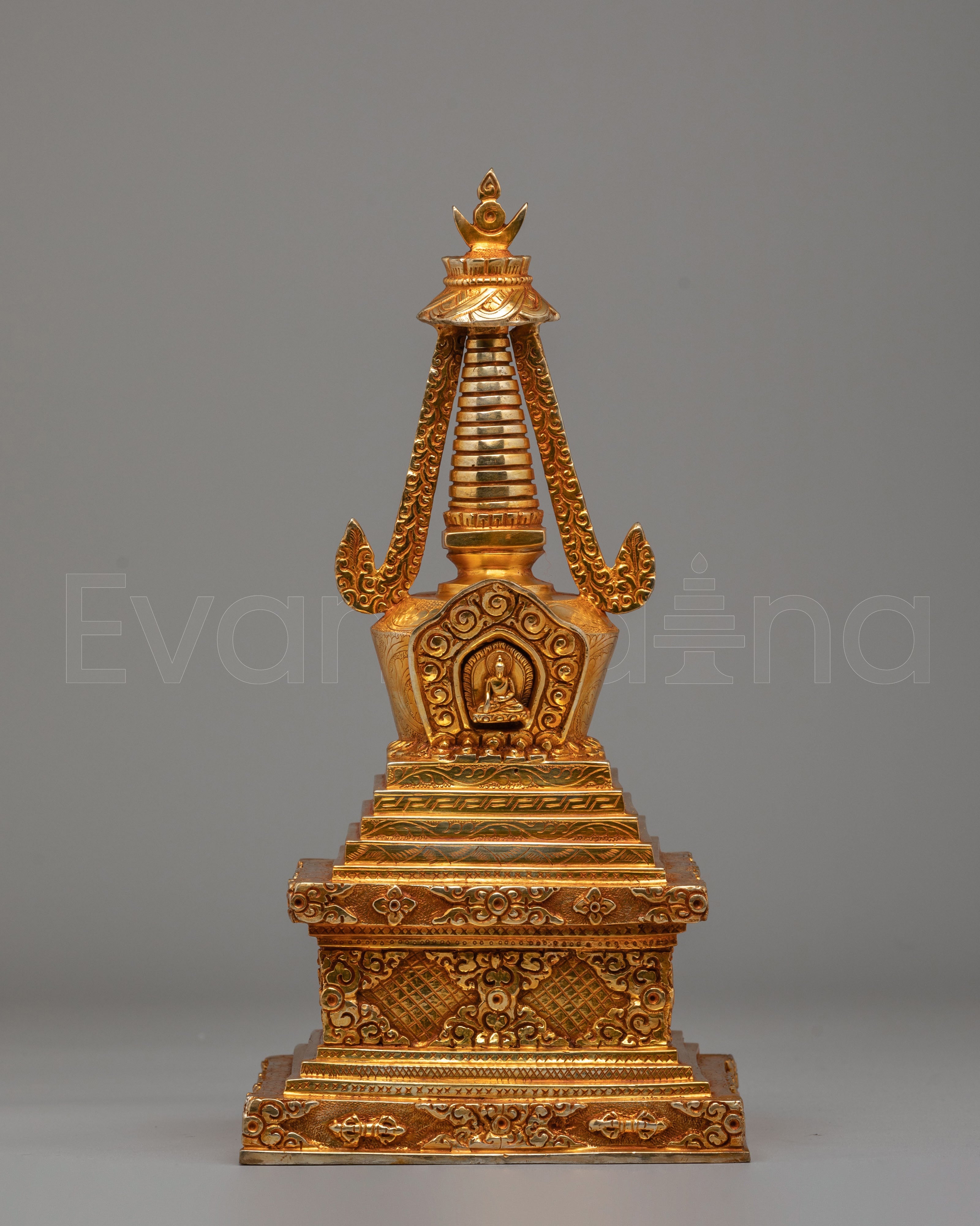 Handmade Stupa For Buddhist Monument