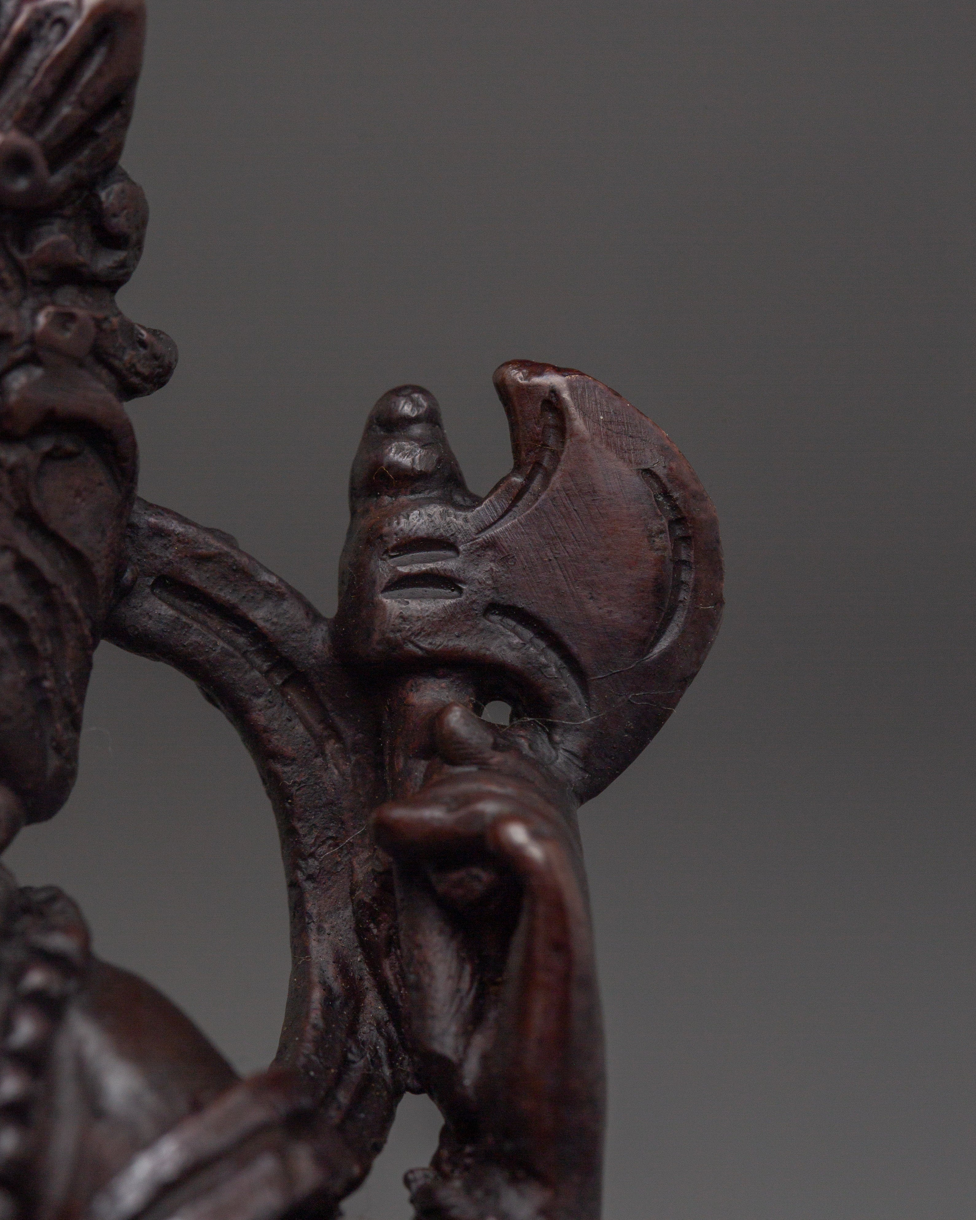 Handcrafted Statue of Lord Ganesha | Oxidized Copper Ganesh Idol