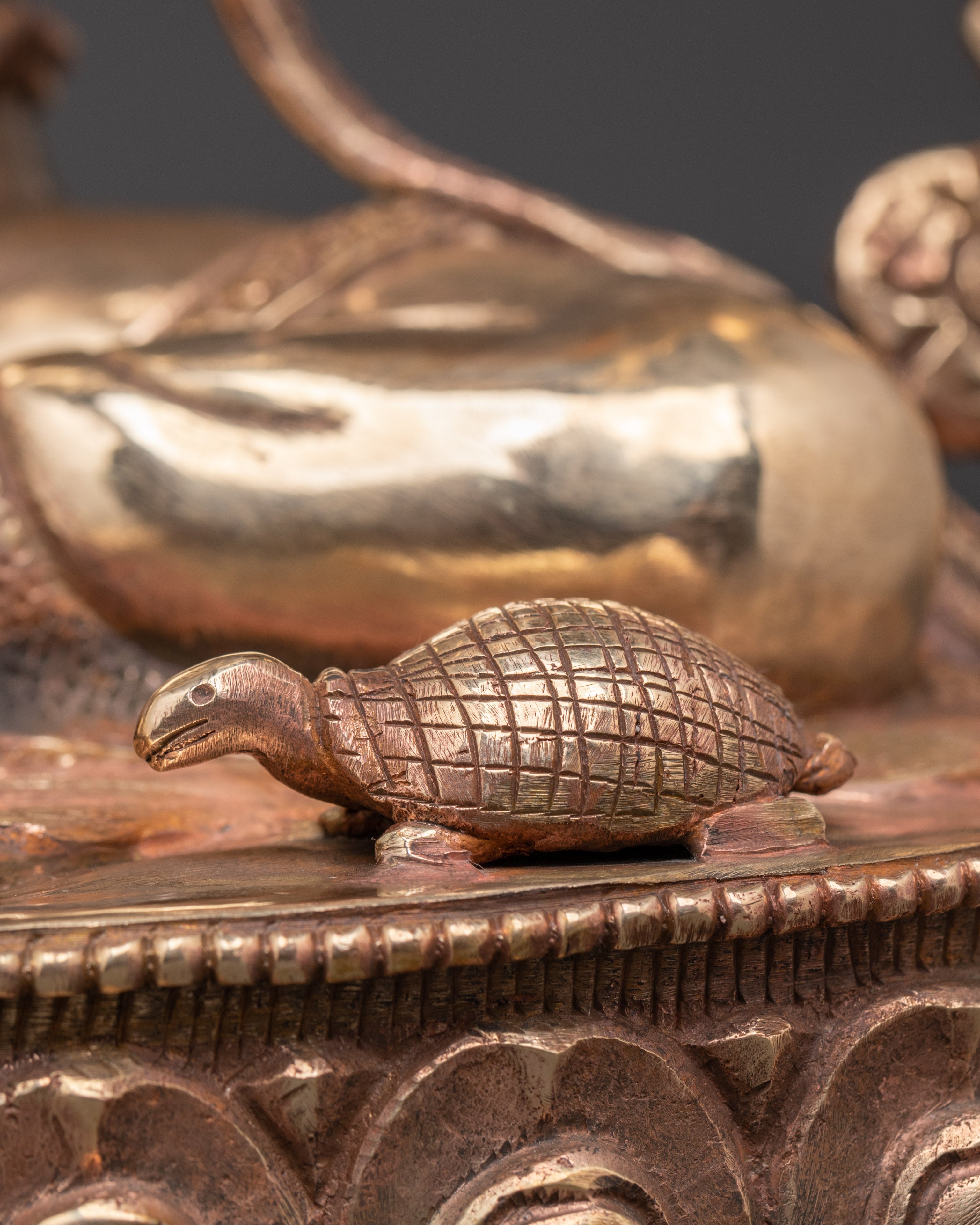 Laxmi Goddess of Wealth Statue | Buddhist Style Carved Statue