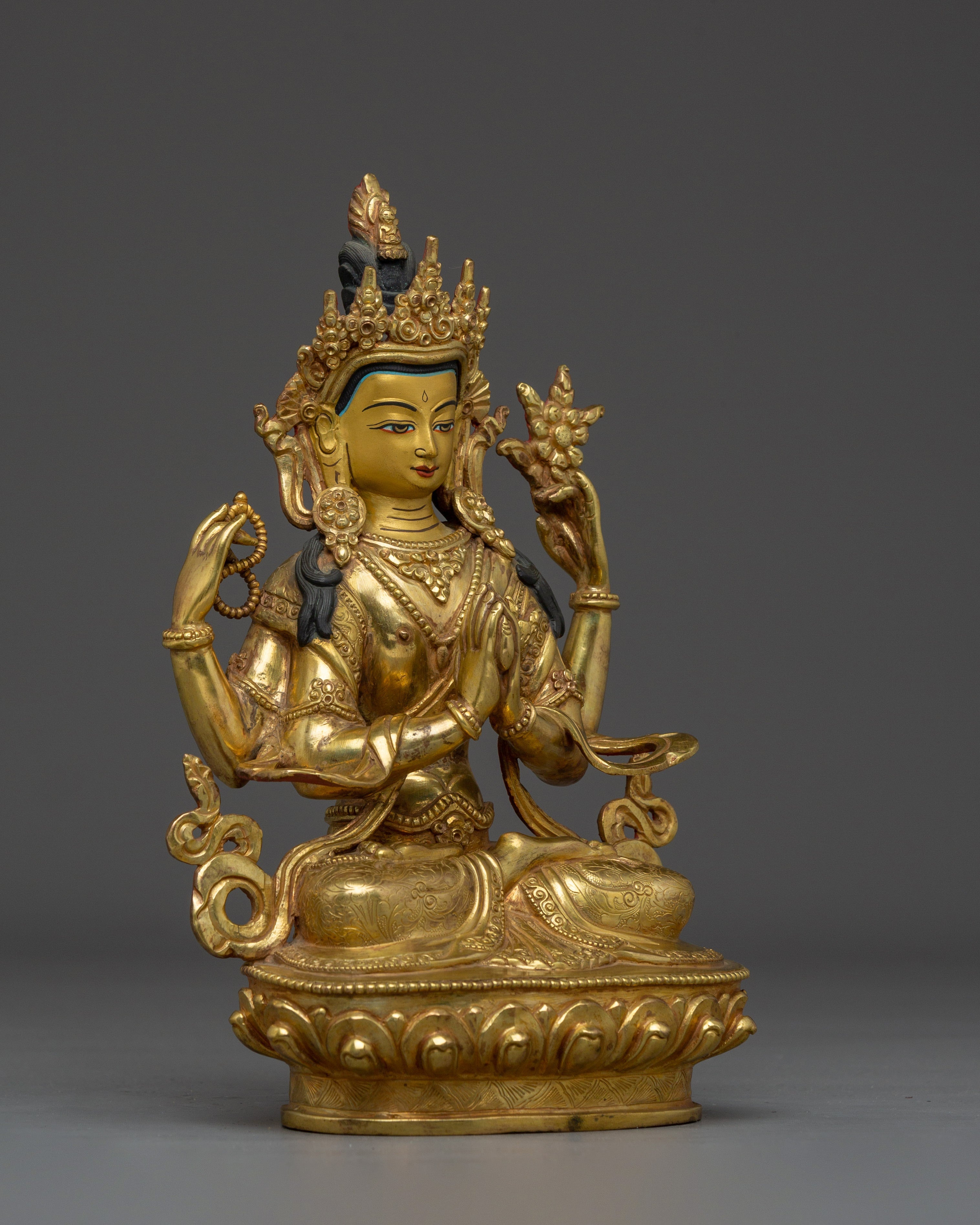 Chenrezig Meditation Statue | A Symbol of Compassion and Enlightenment