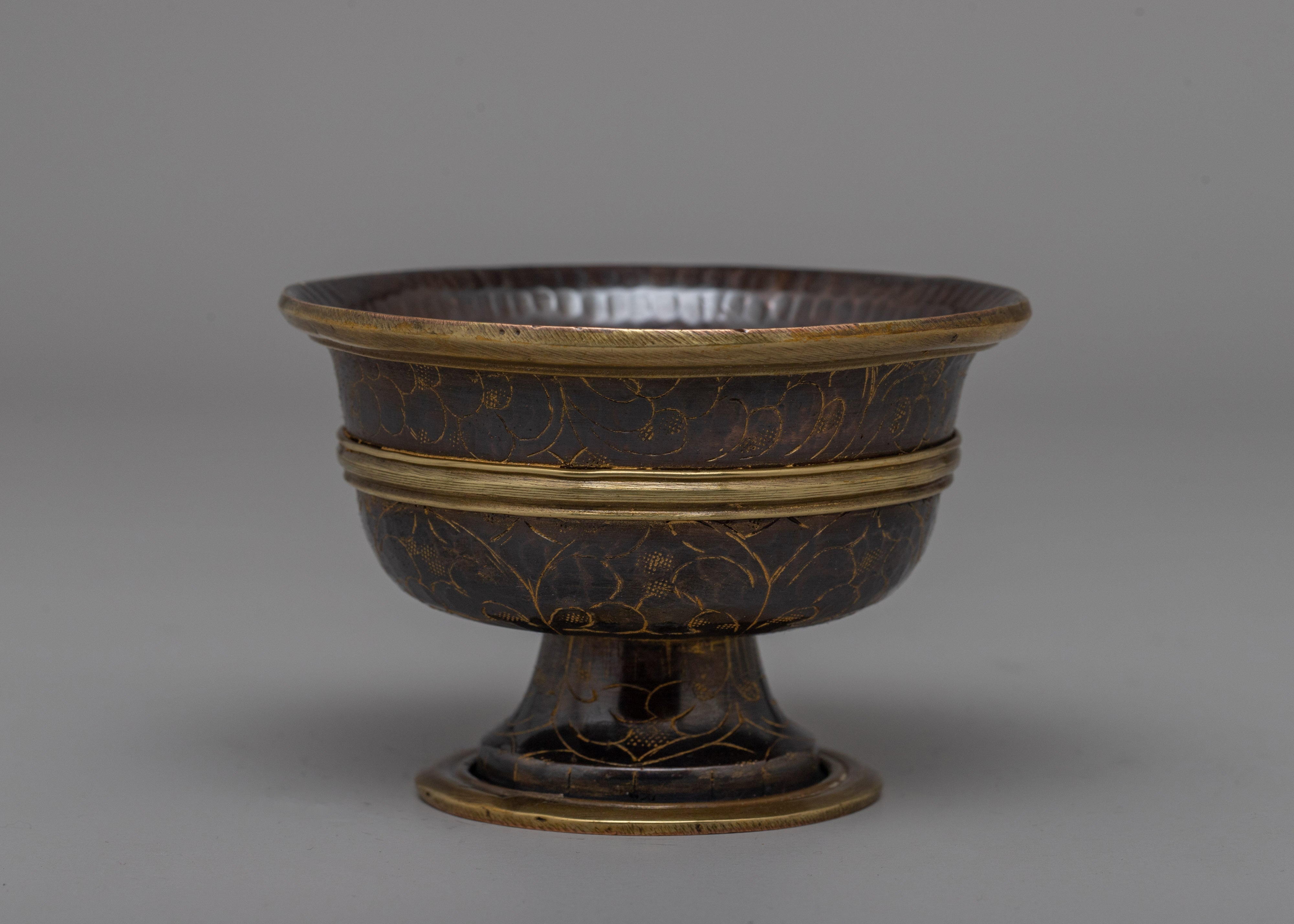 Traditional Sacred Water Offering Bowl Set | Symbol of Generosity and Spiritual Dedication