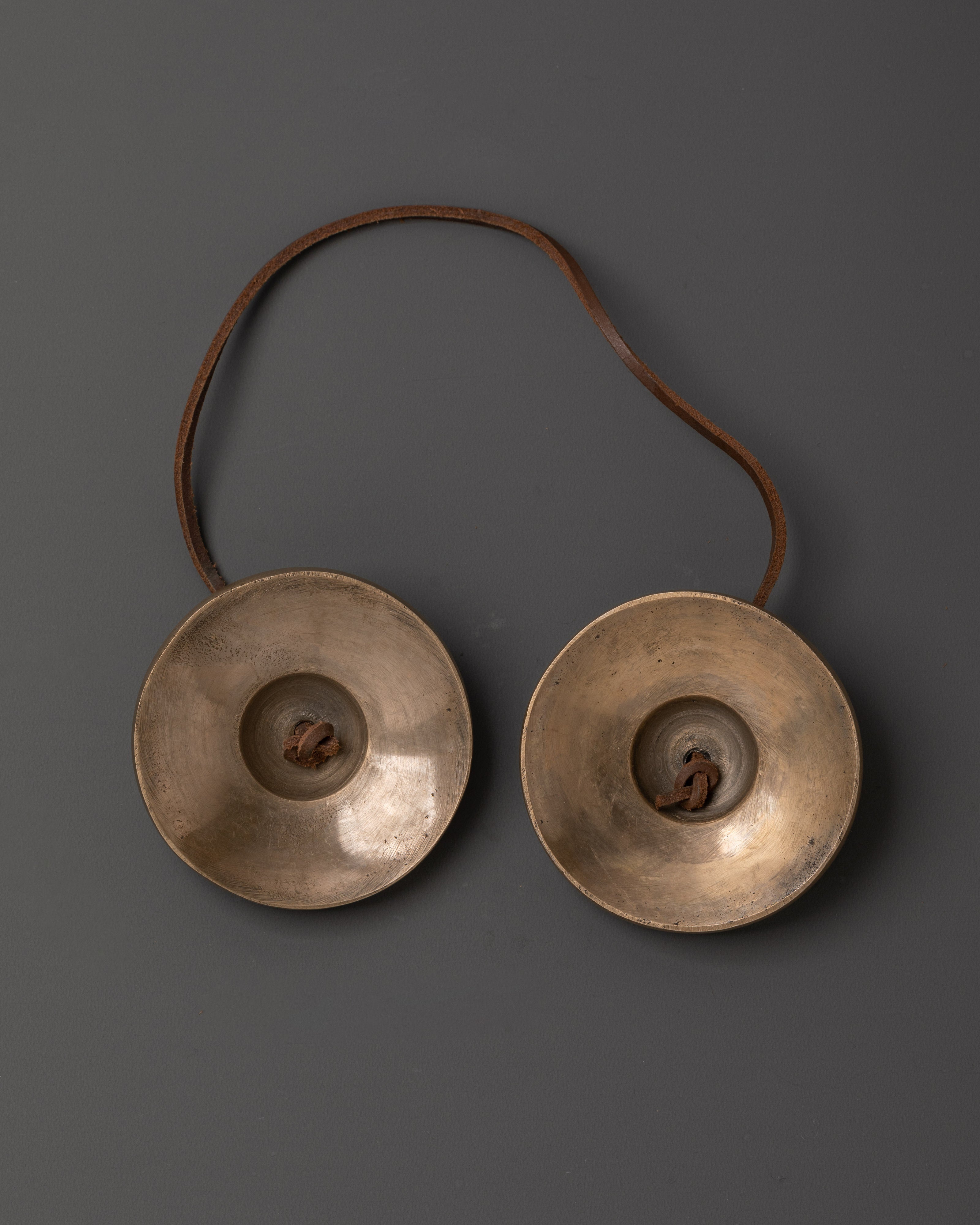 Tingsha Meditation Bells | Brass Cymbals for Sound Healing & Spiritual Ritual Practice