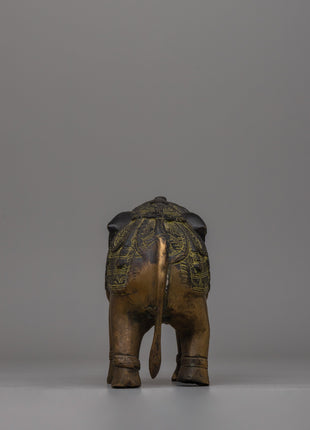 Brass Elephant Figurines | Symbol of Strength and Wisdom