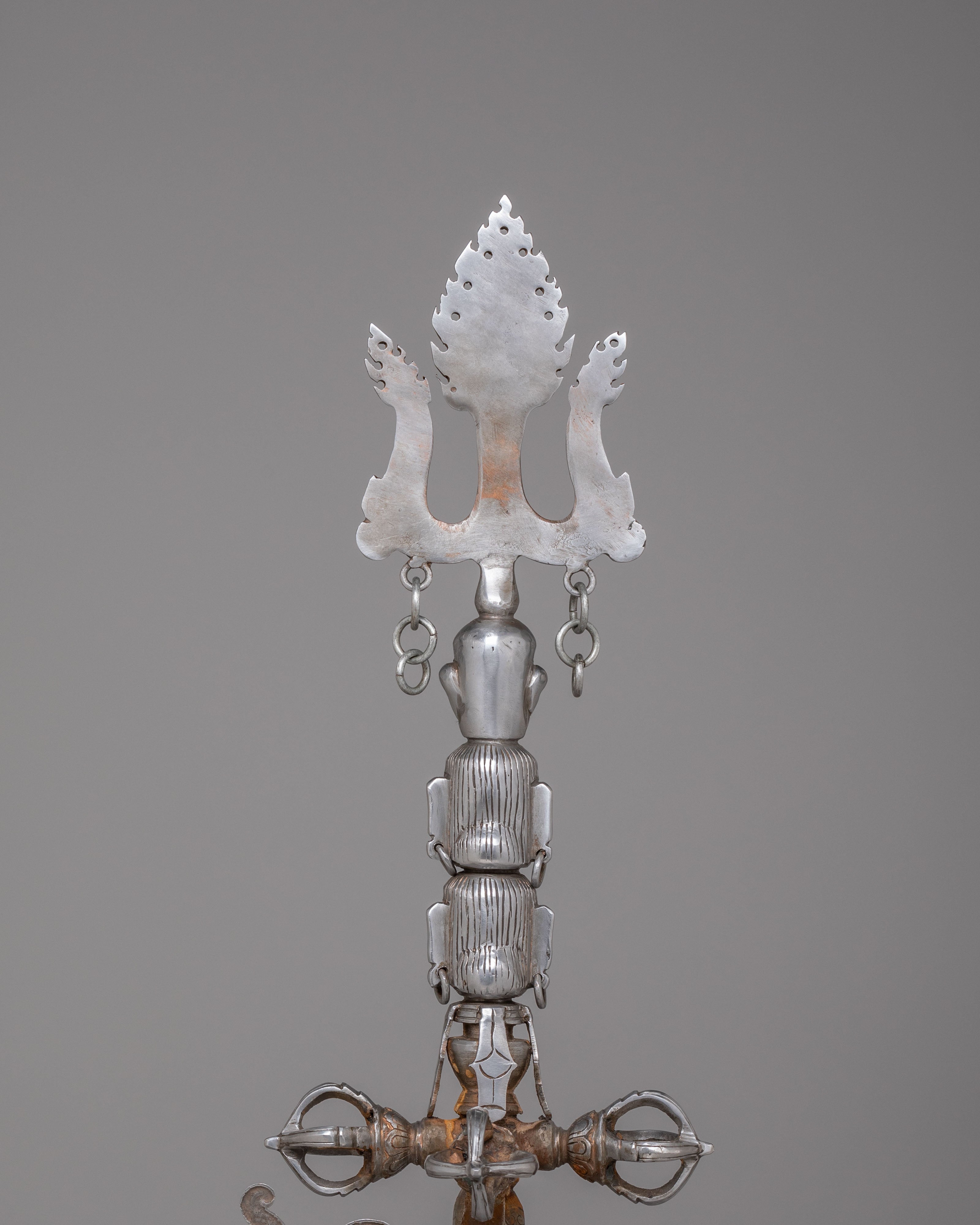 Spiritual Khatvanga Ceremonial Staff | Tibetan Rituals & Meditation