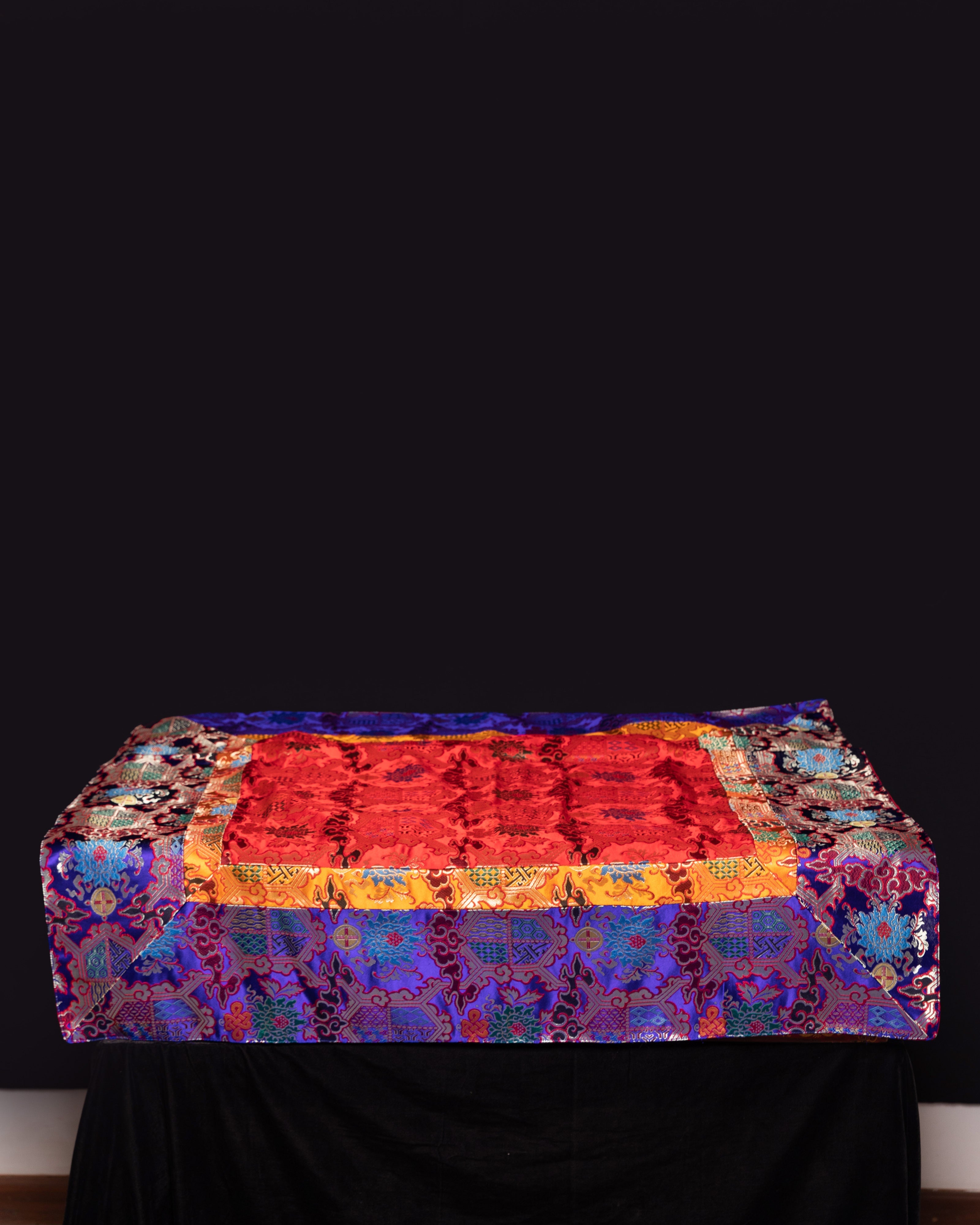 Tibetan Table Cloth | Spiritual Altar & Home Decor