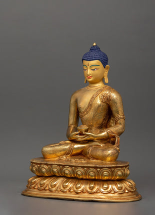 Amitabha Buddha Statue in Dhyana Mudra | Symbol of Compassion and Inner Peace