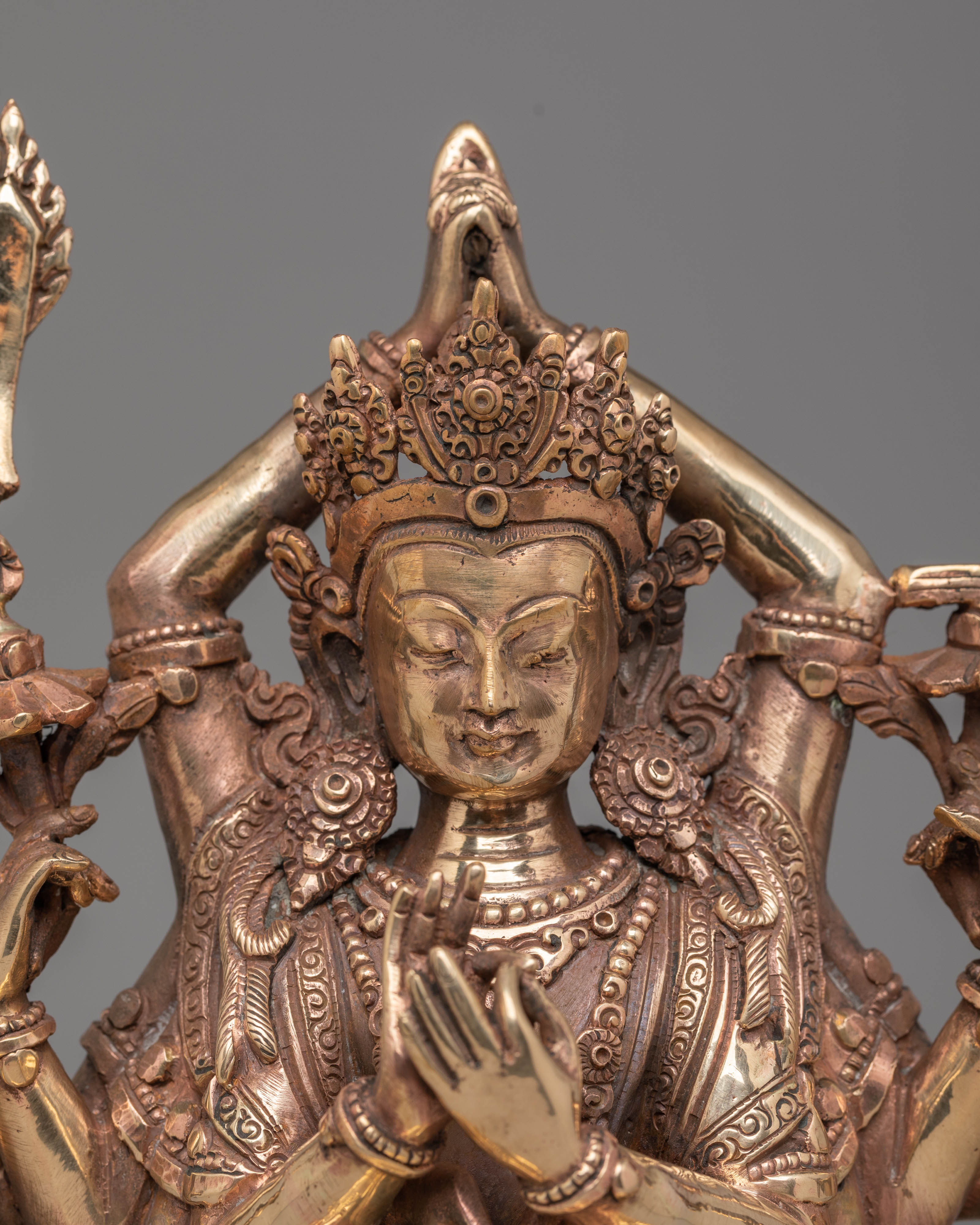 Handcrafted Chundi Statue |  Protector in Tibetan Buddhism for Altar