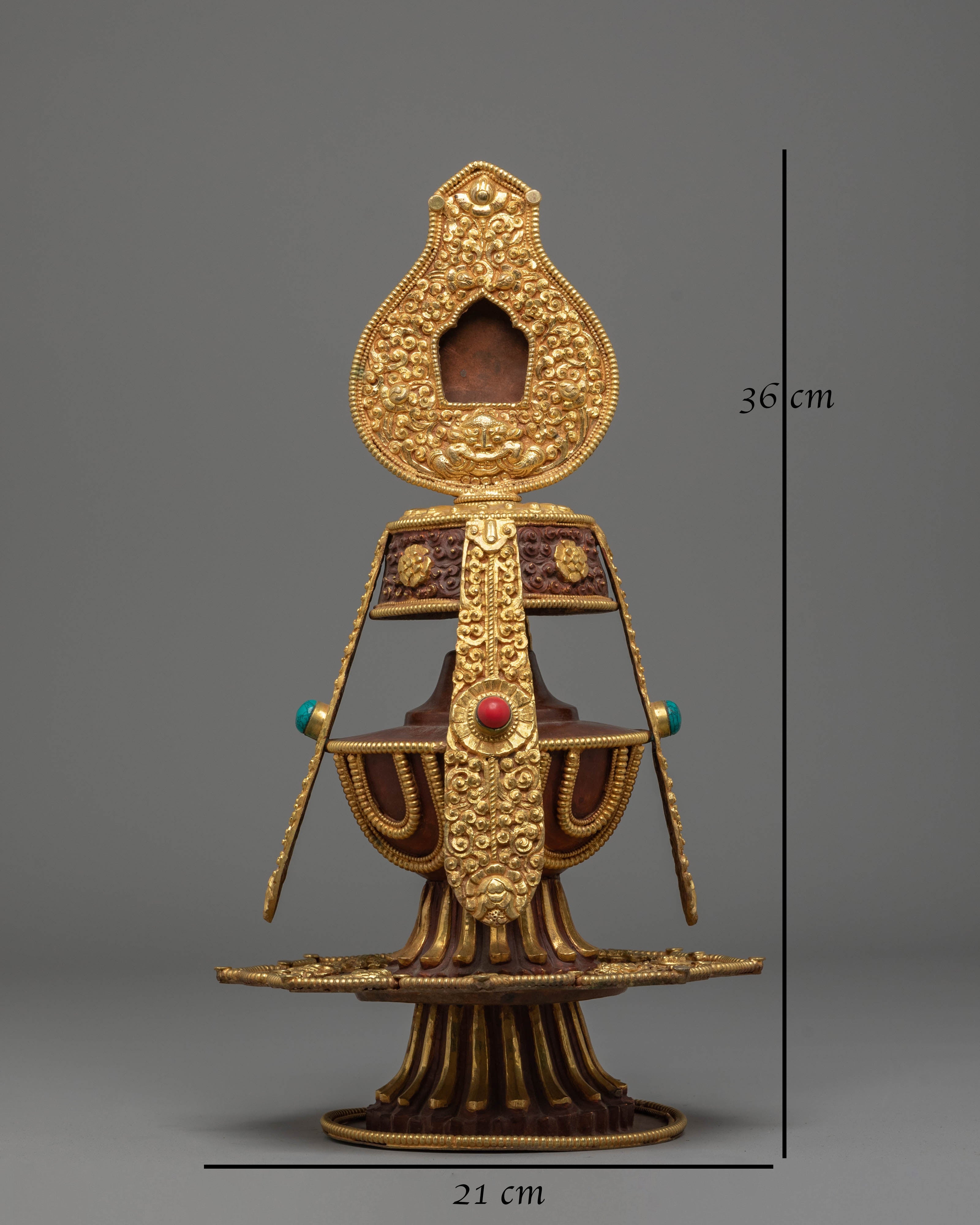 Tibetan Long Life Vase | Symbol of Abundance & Prosperity