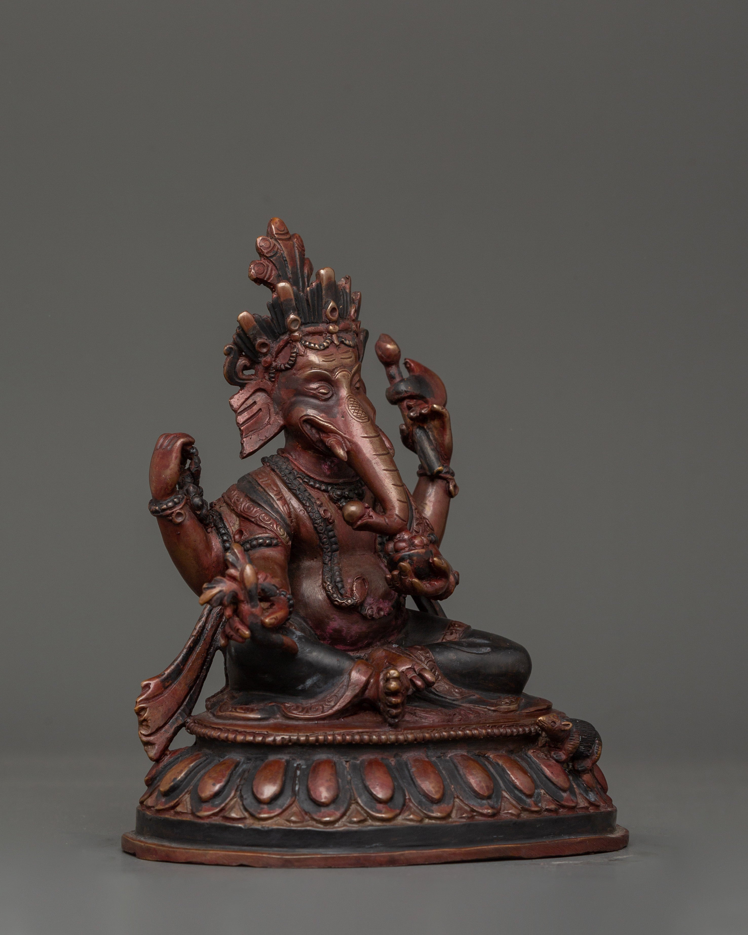 Lord Ganesh Hindu Deity Statue | Symbol of Prosperity and Protection