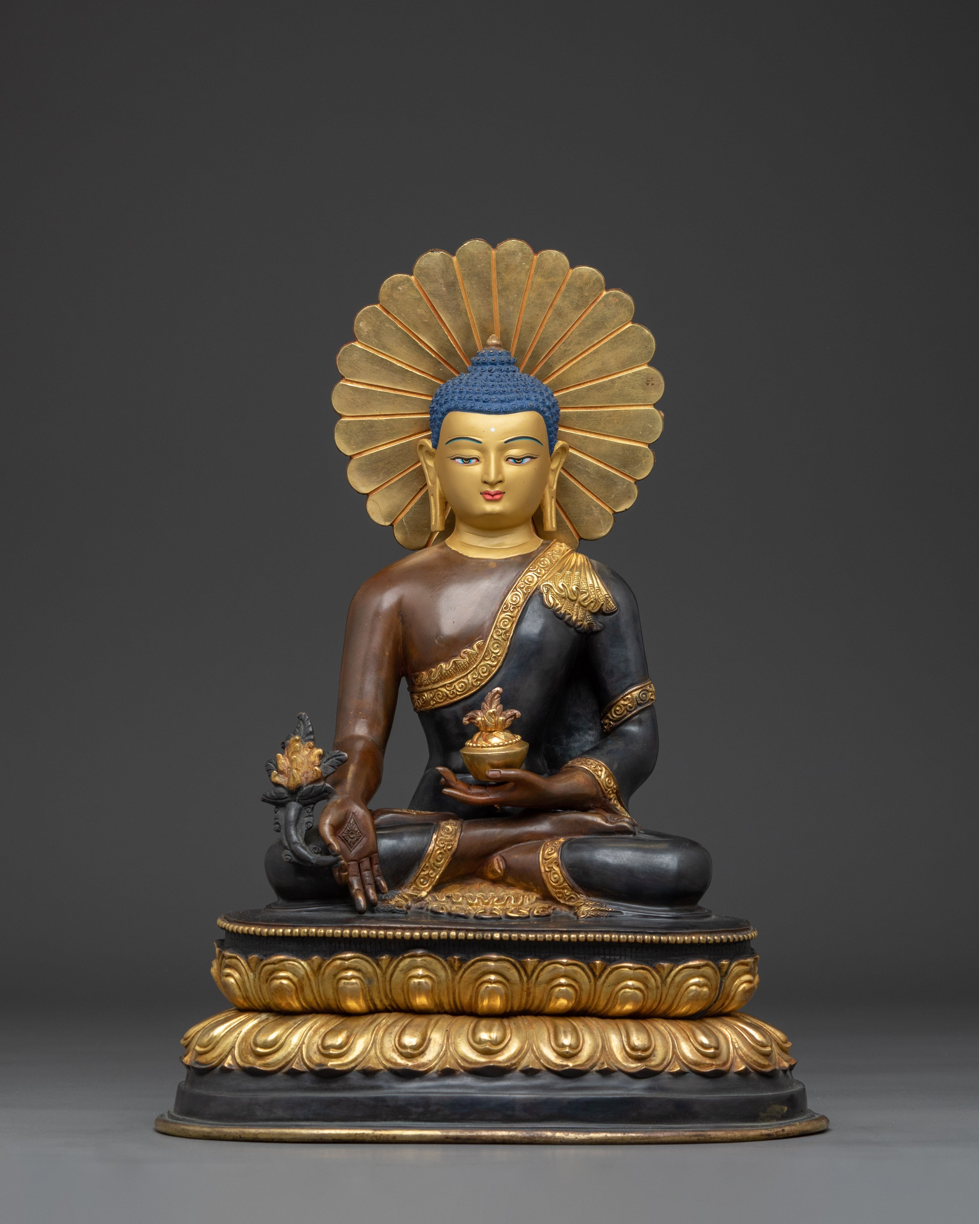 Vajrayana Deity Medicine Buddha Artwork