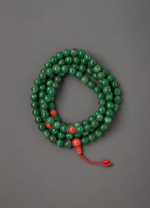 Turquoise Tibetan Mala Necklace | Beads for Japa