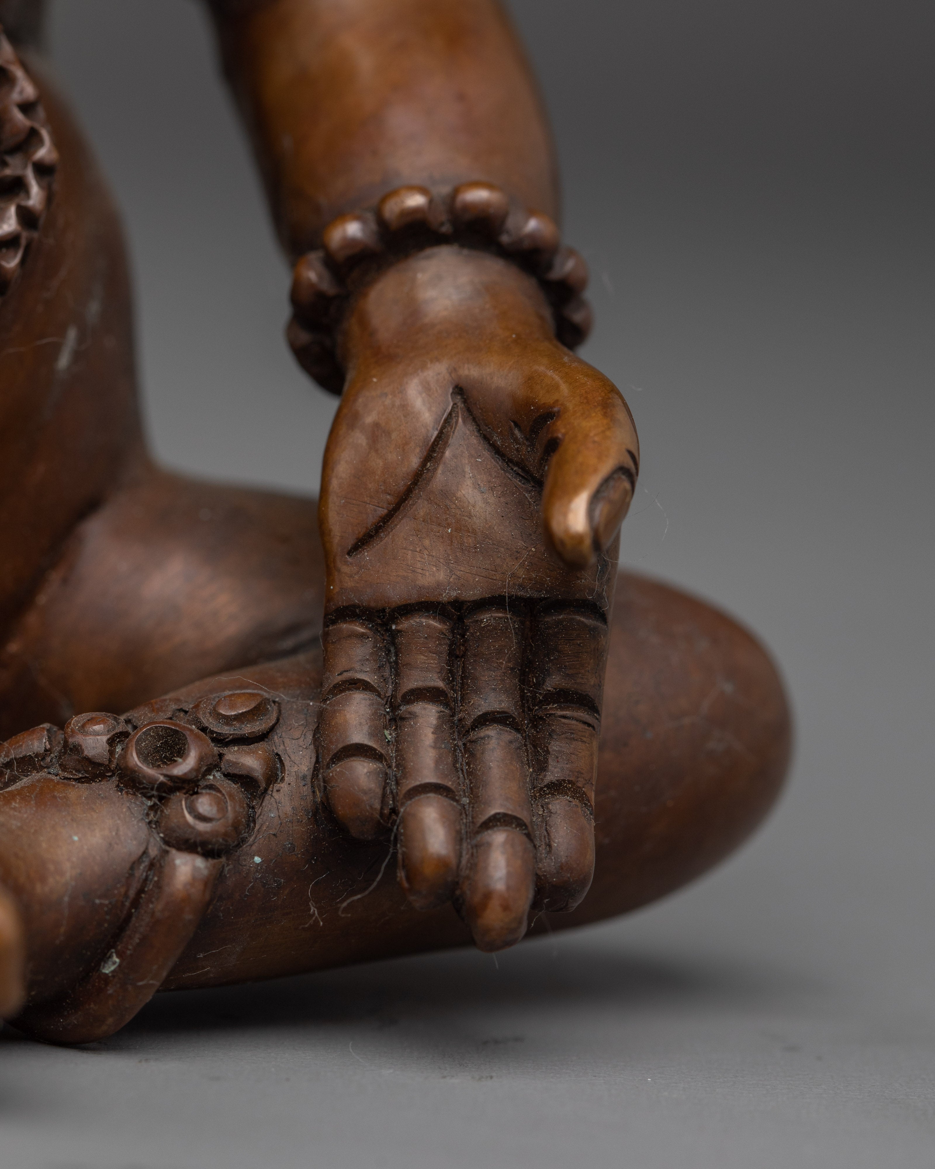 Black Dzambhala, Buddhist Prosperity God | Handcrafted Nepali Art