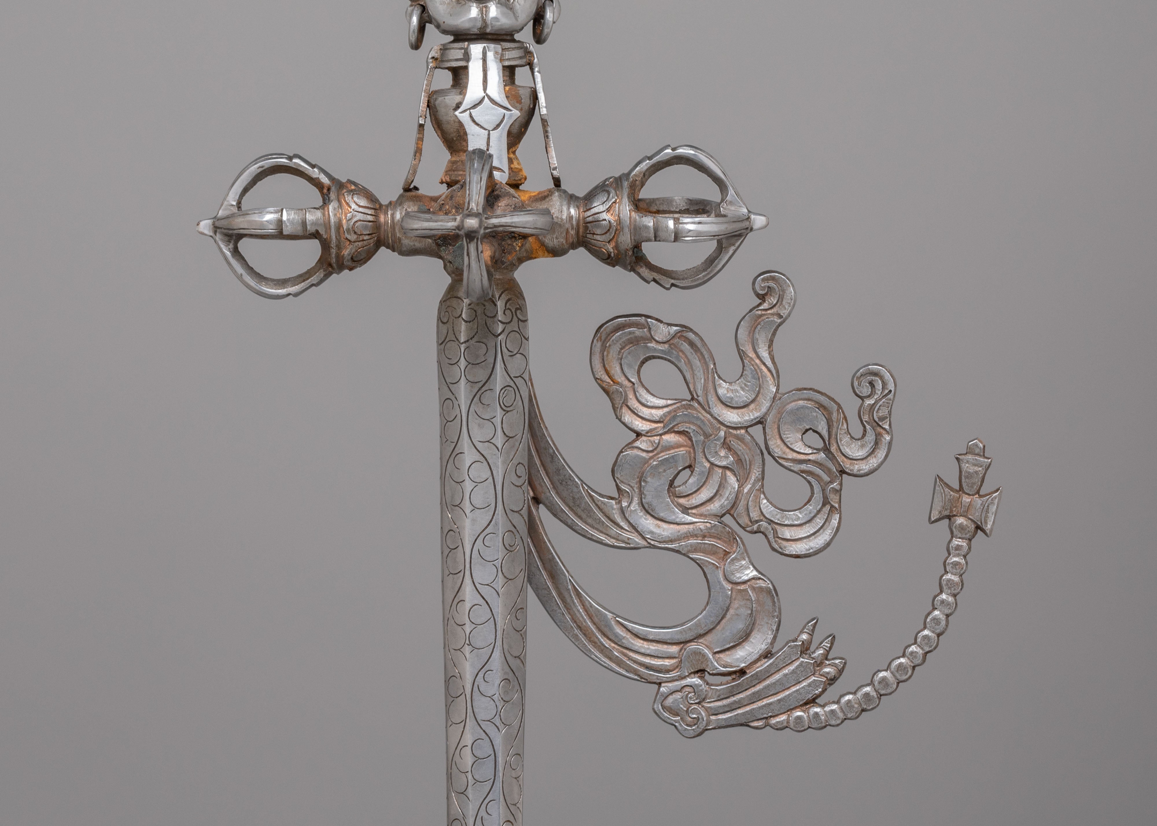 Spiritual Khatvanga Ceremonial Staff | Tibetan Rituals & Meditation