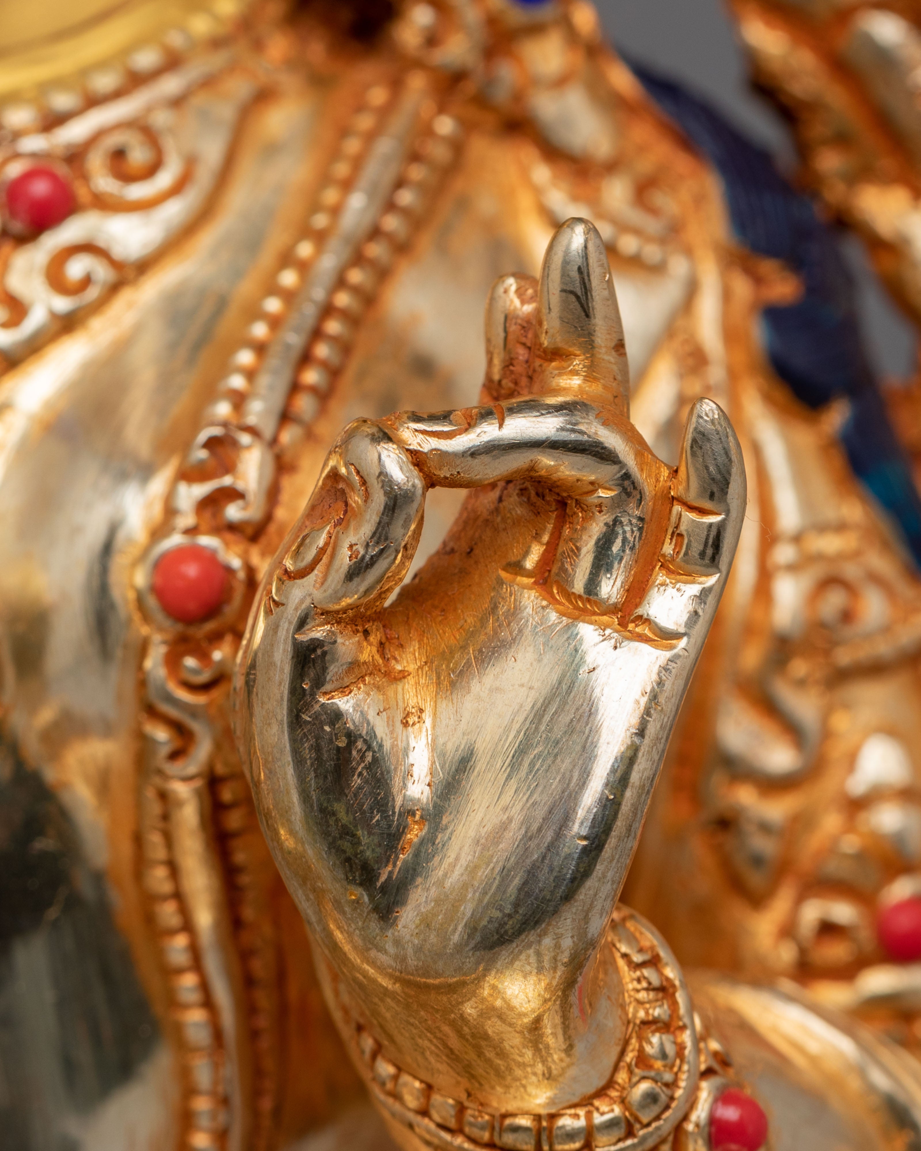 Sacred Green Tara Figurine | Buddhist Compassion Deity