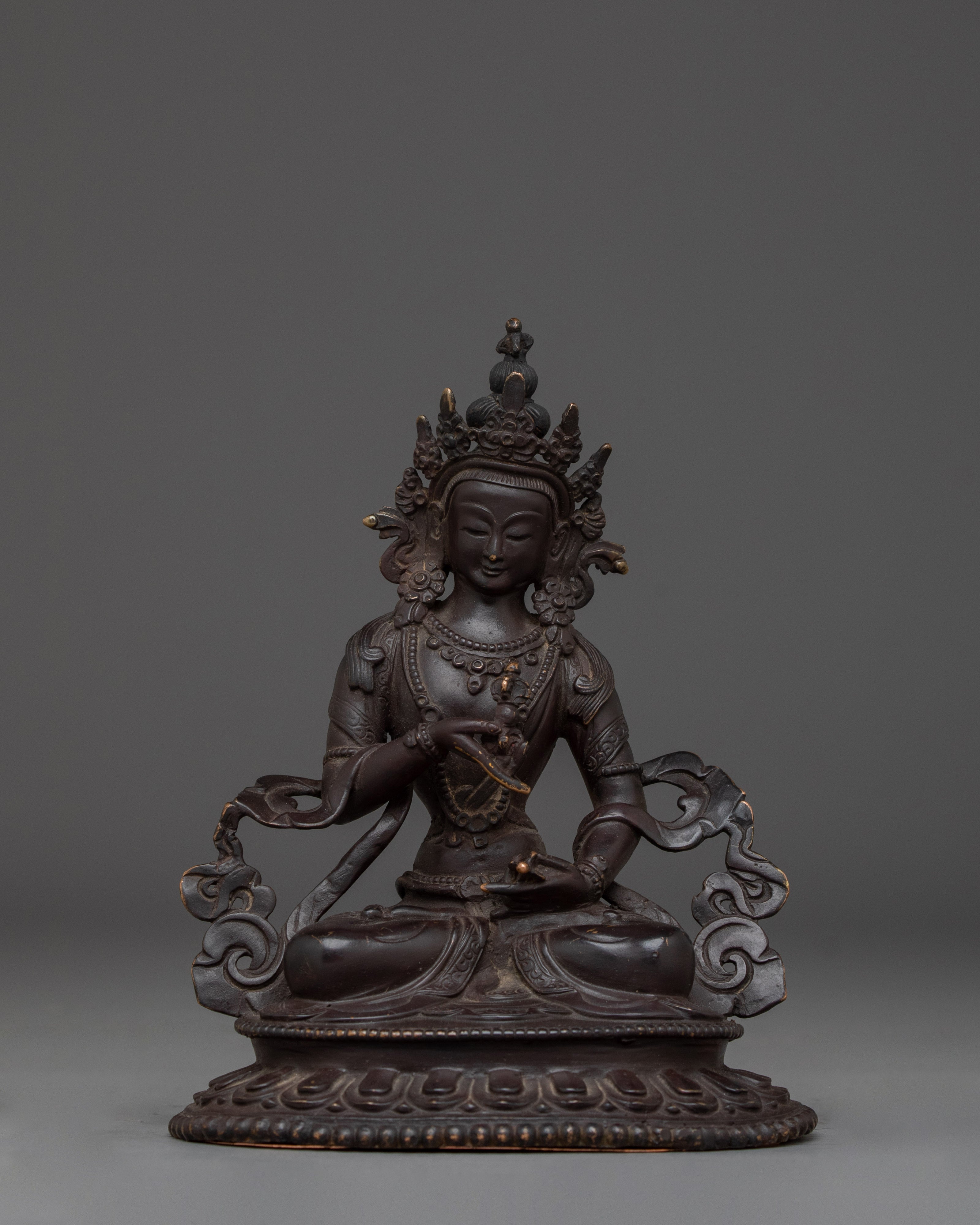 Vajrasattva Copper Statue for Meditation