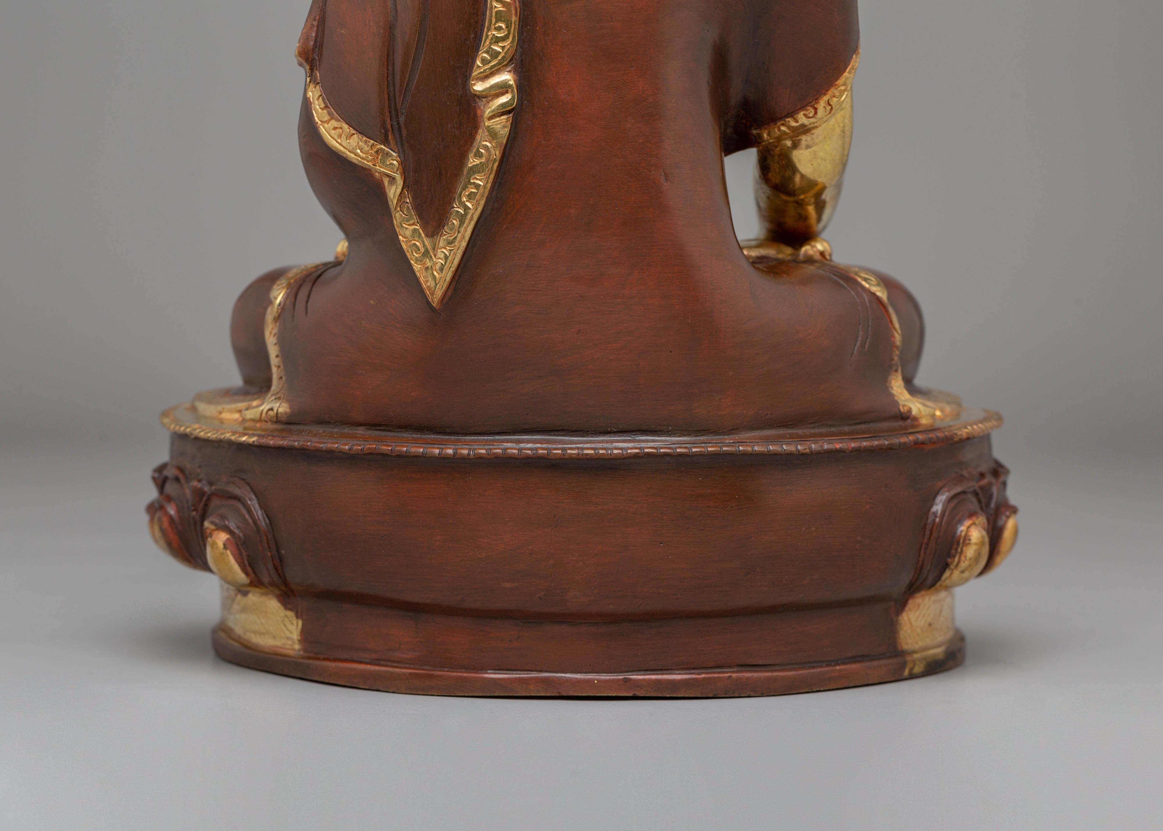Handmade Shakyamuni Buddha Golden Statue