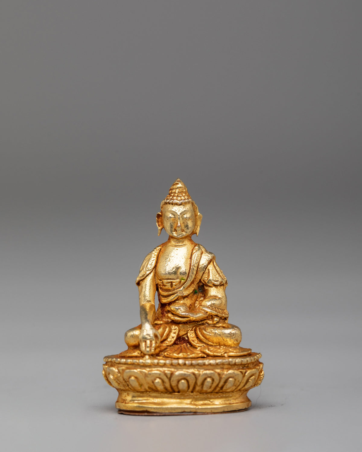 Sacred Amitayus Long Life Buddha Statue | Handmade Tibetan Sculpture