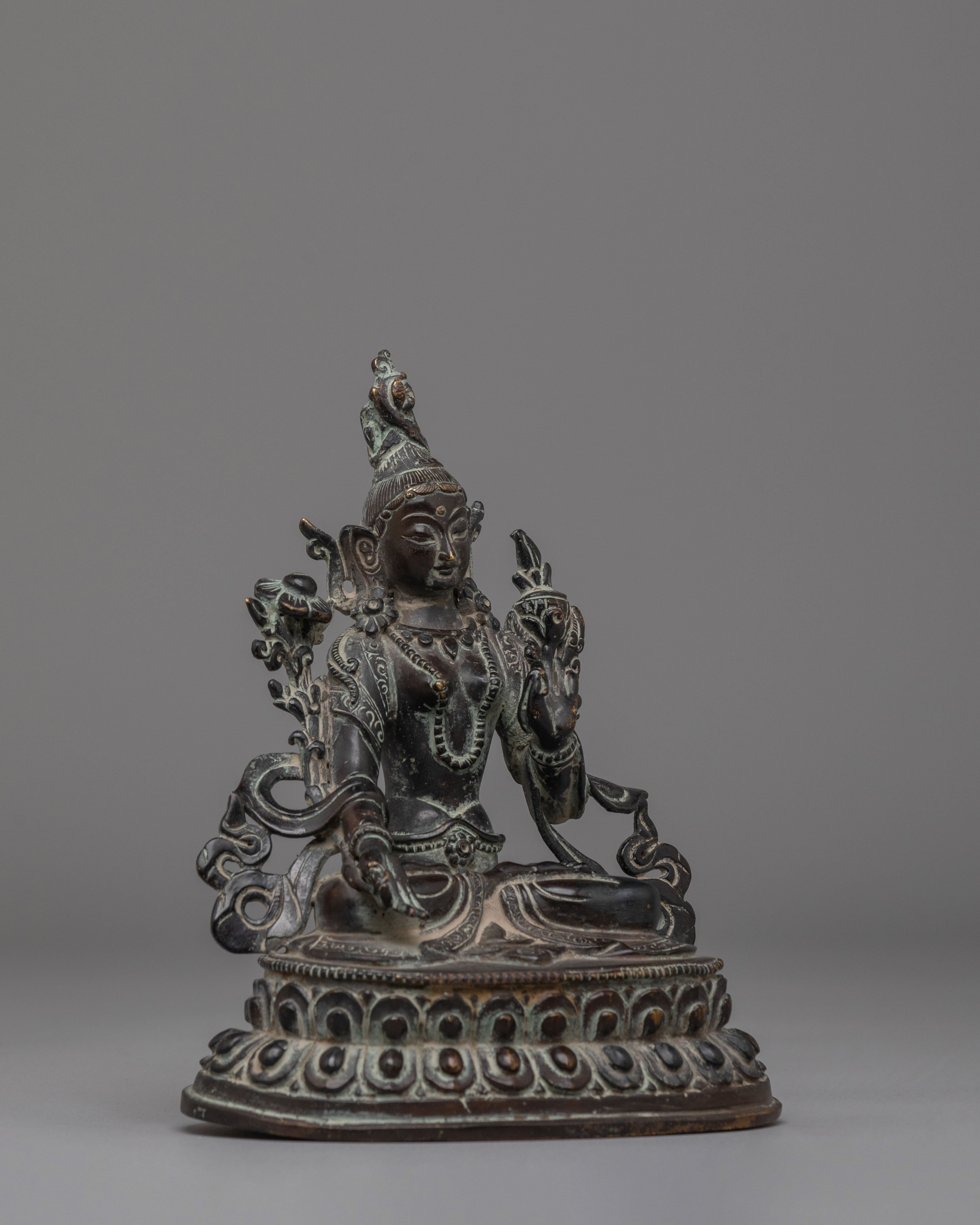 White Tara Spiritual Figure | Tibetan Goddess of Compassion