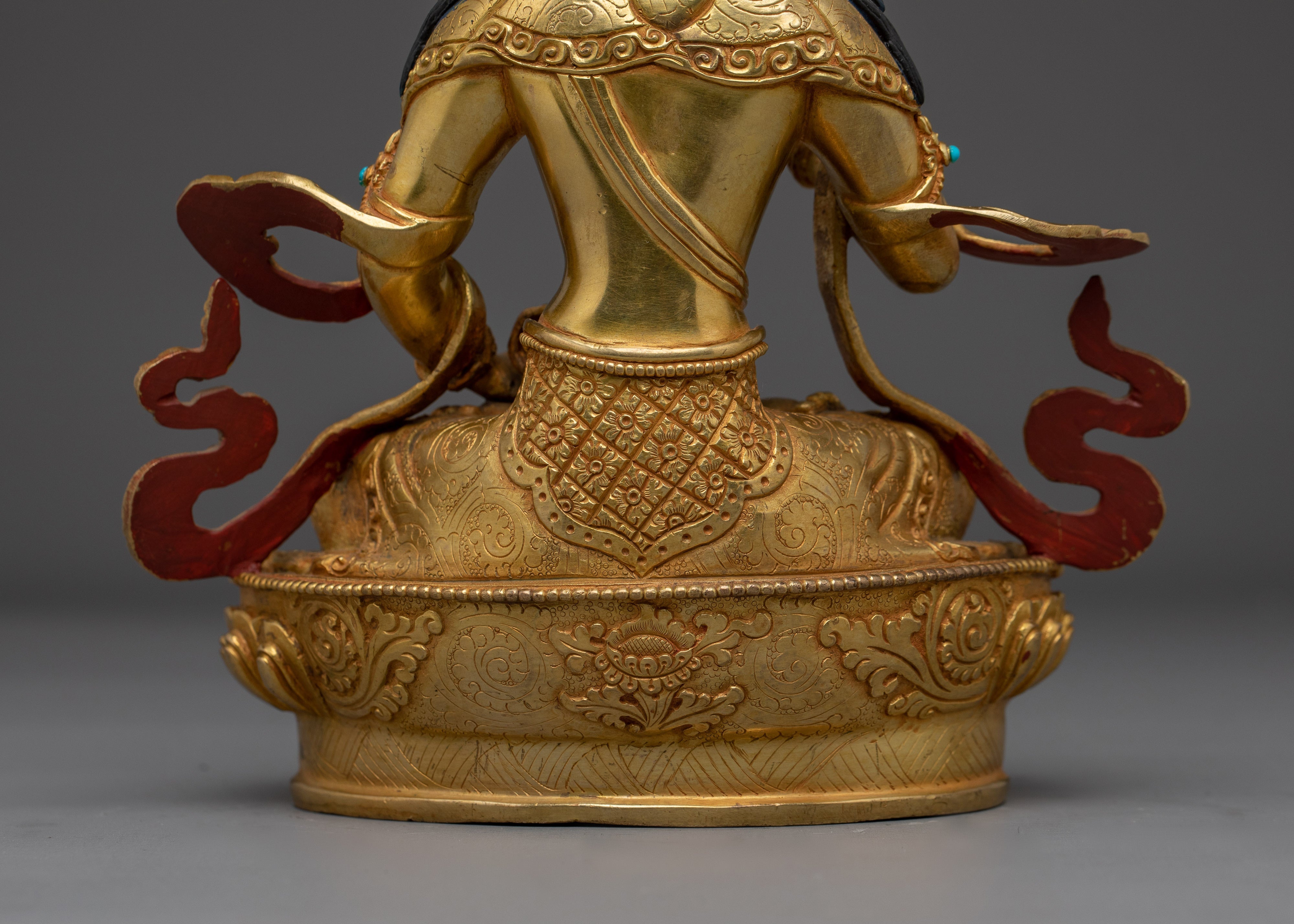 Golden Dorje Sempa Statue | Vajrasattva - Embodiment of Purity