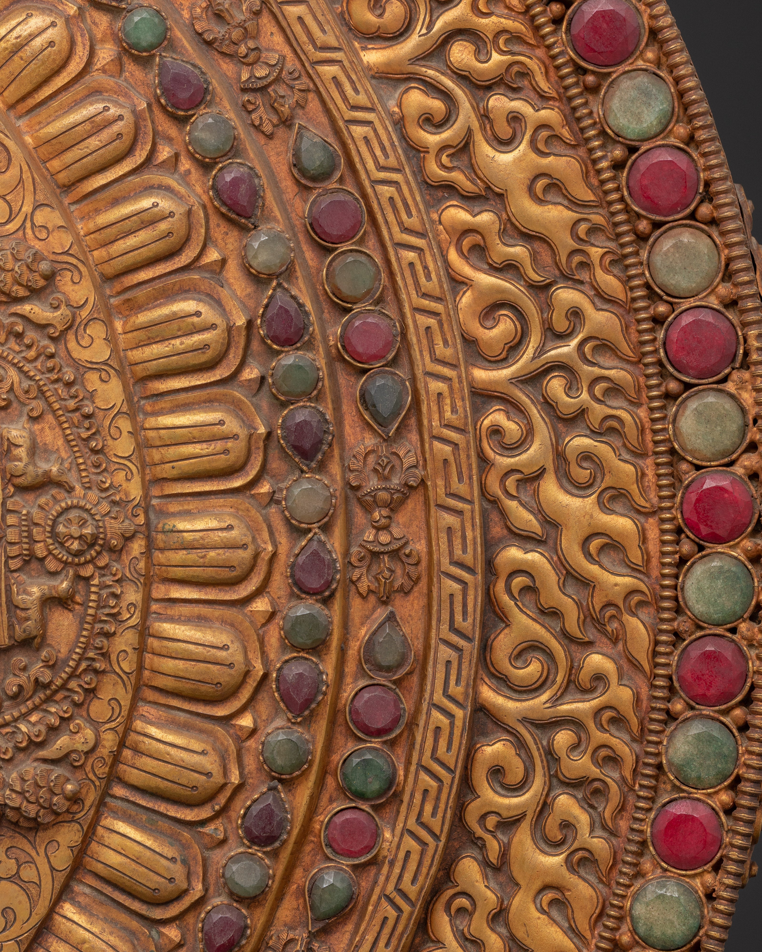 Gold-Plated Wall Hanging | For Sacred or Luxury Interiors