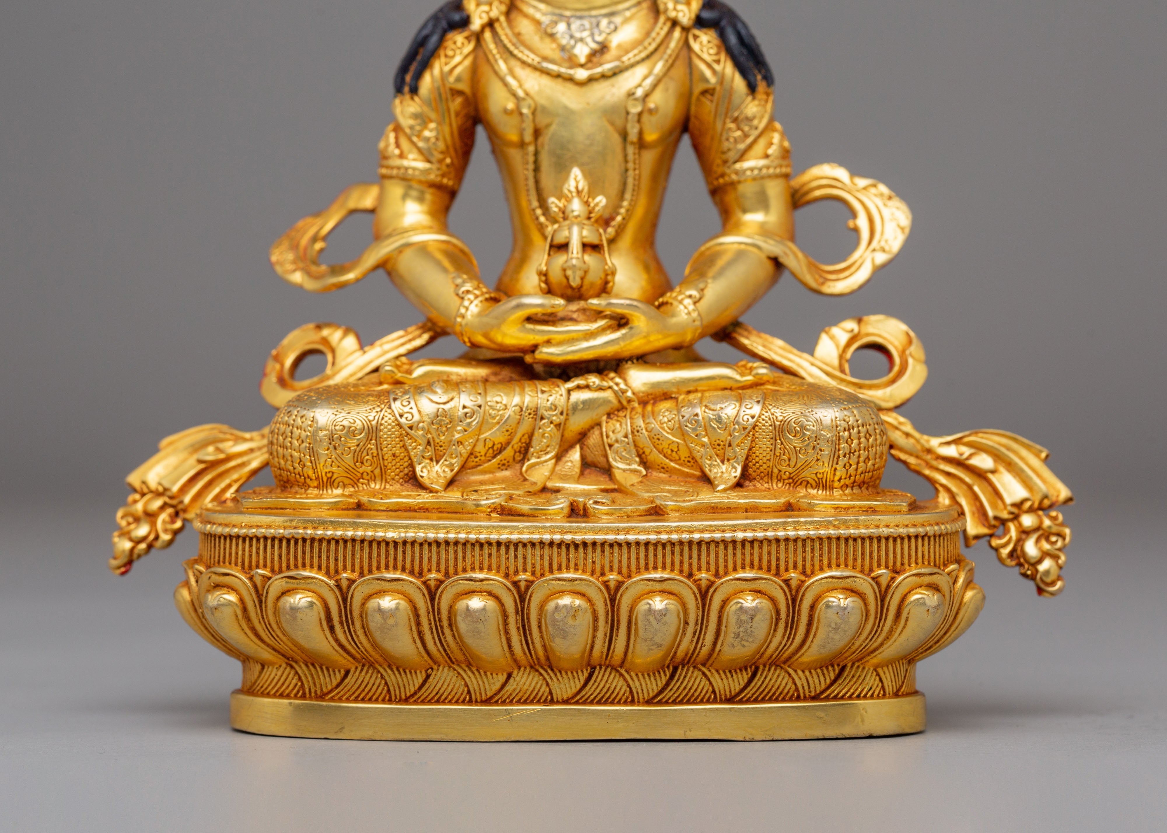 Handcrafted Amitayus Buddhist Statue | Symbol of Infinite Life