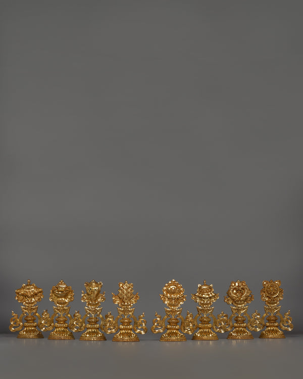 Gold-Plated Auspicious Symbol