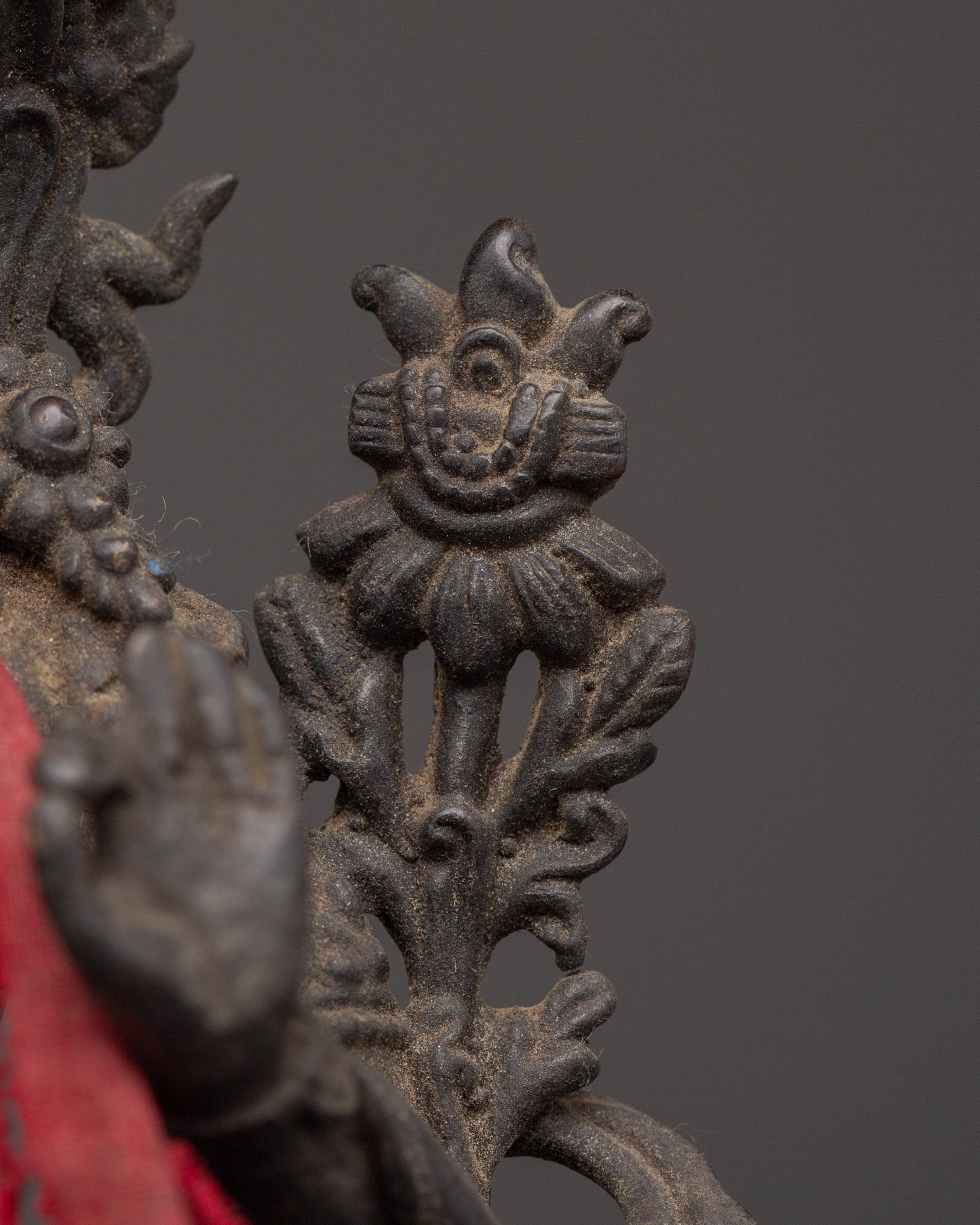 Handcrafted Manjushri Wisdom Bodhisattva Sculpture for Decor