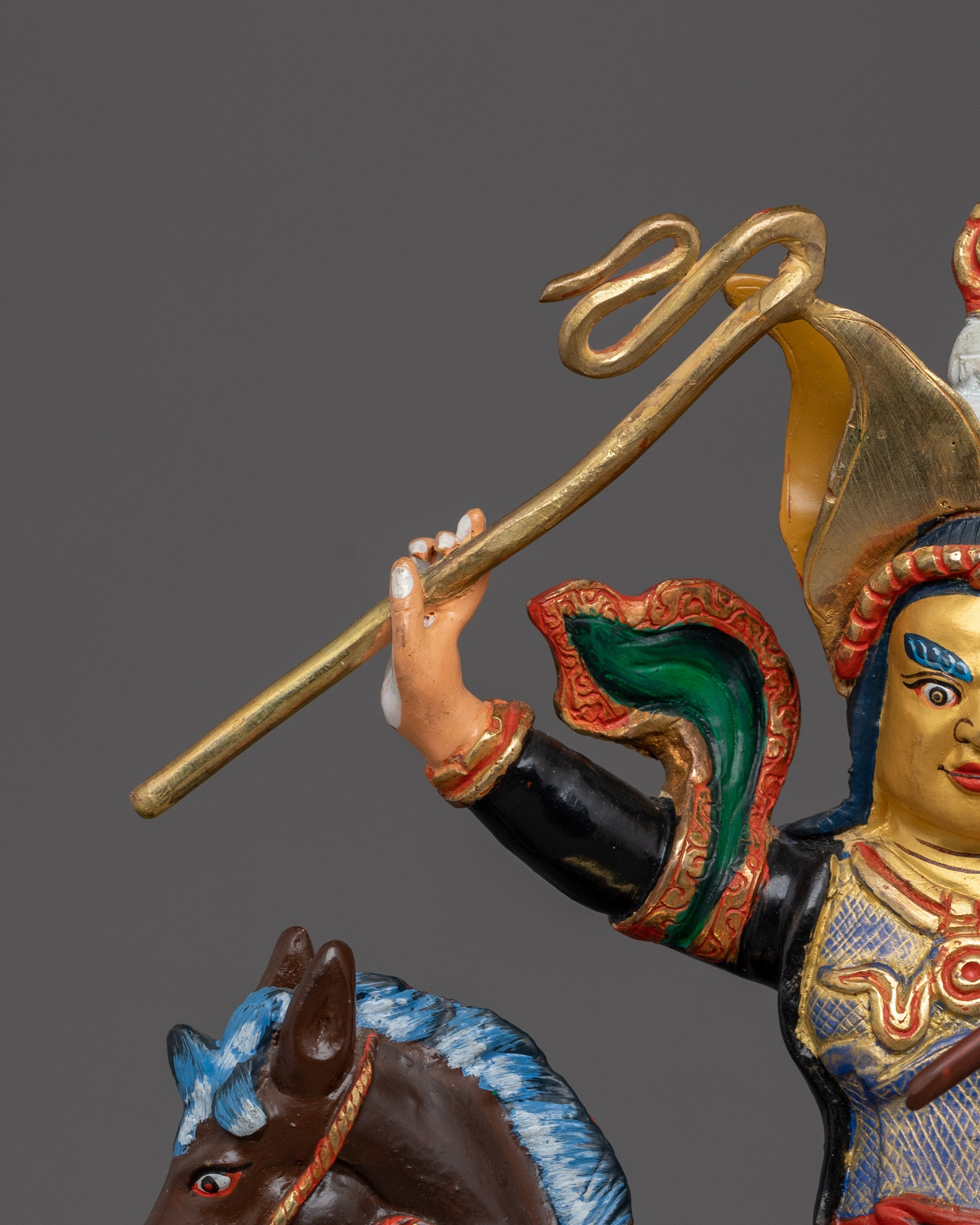 Statue of King Gesar | Unifier and Protector Deity
