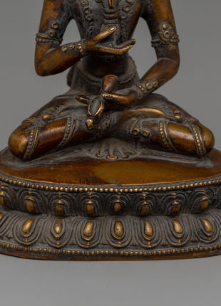 Handcrafted Vajrasattva Statue | Tibetan Buddhist Deity