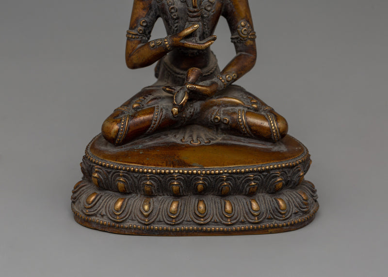 Handcrafted Vajrasattva Statue | Tibetan Buddhist Deity