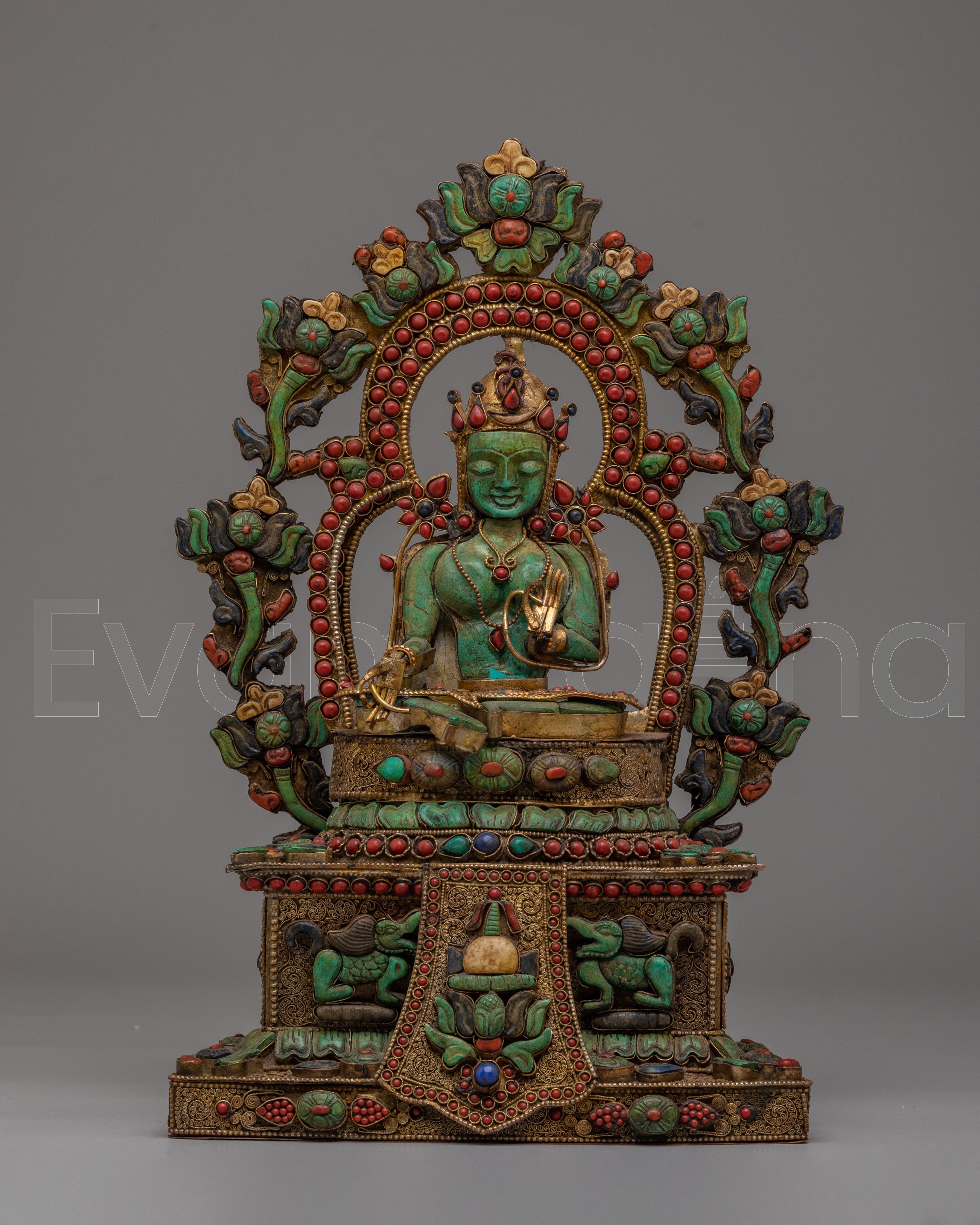 Green Tara Statue