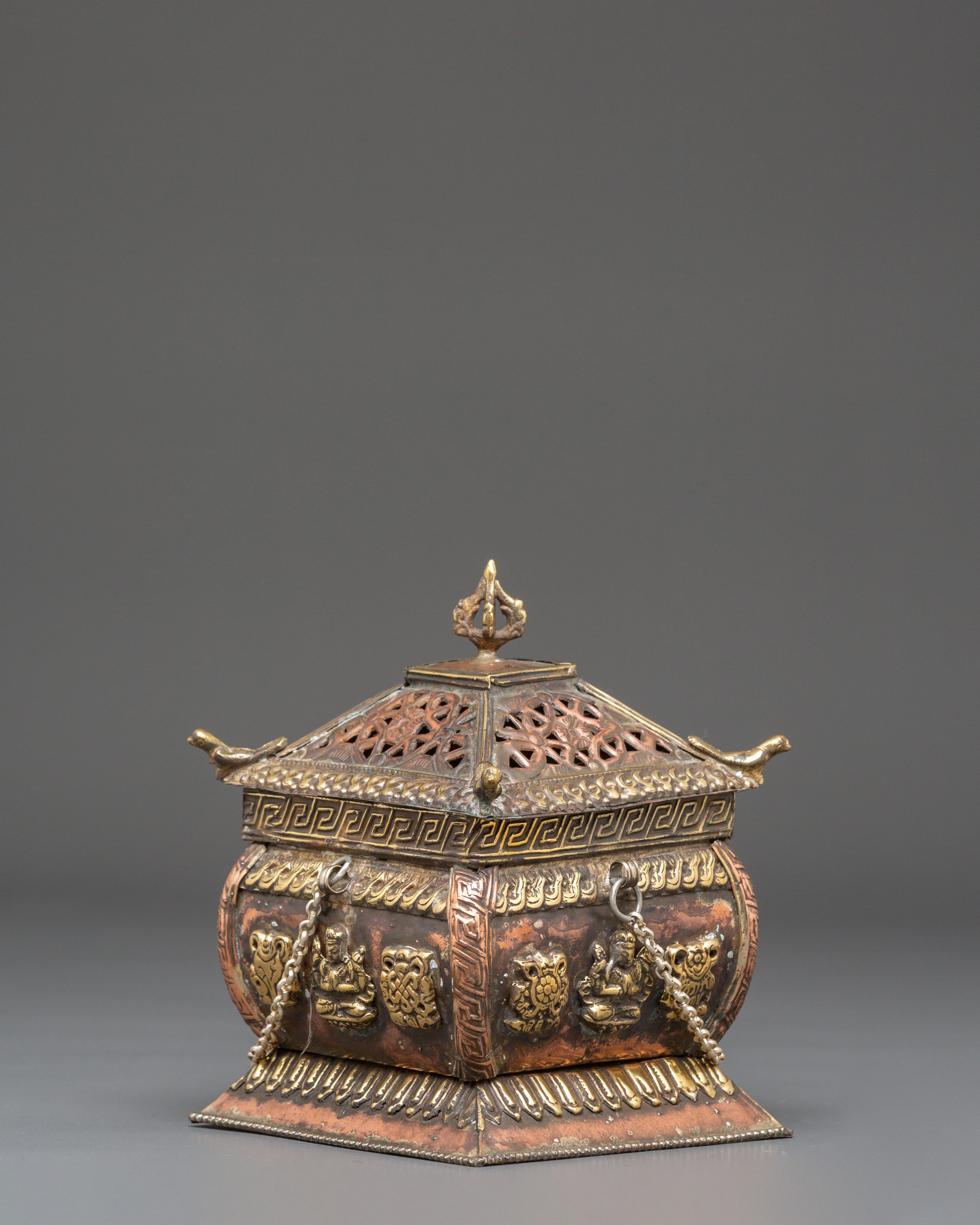 Spiritual Incense Burner for Meditation | Buddhist Hanging Censer