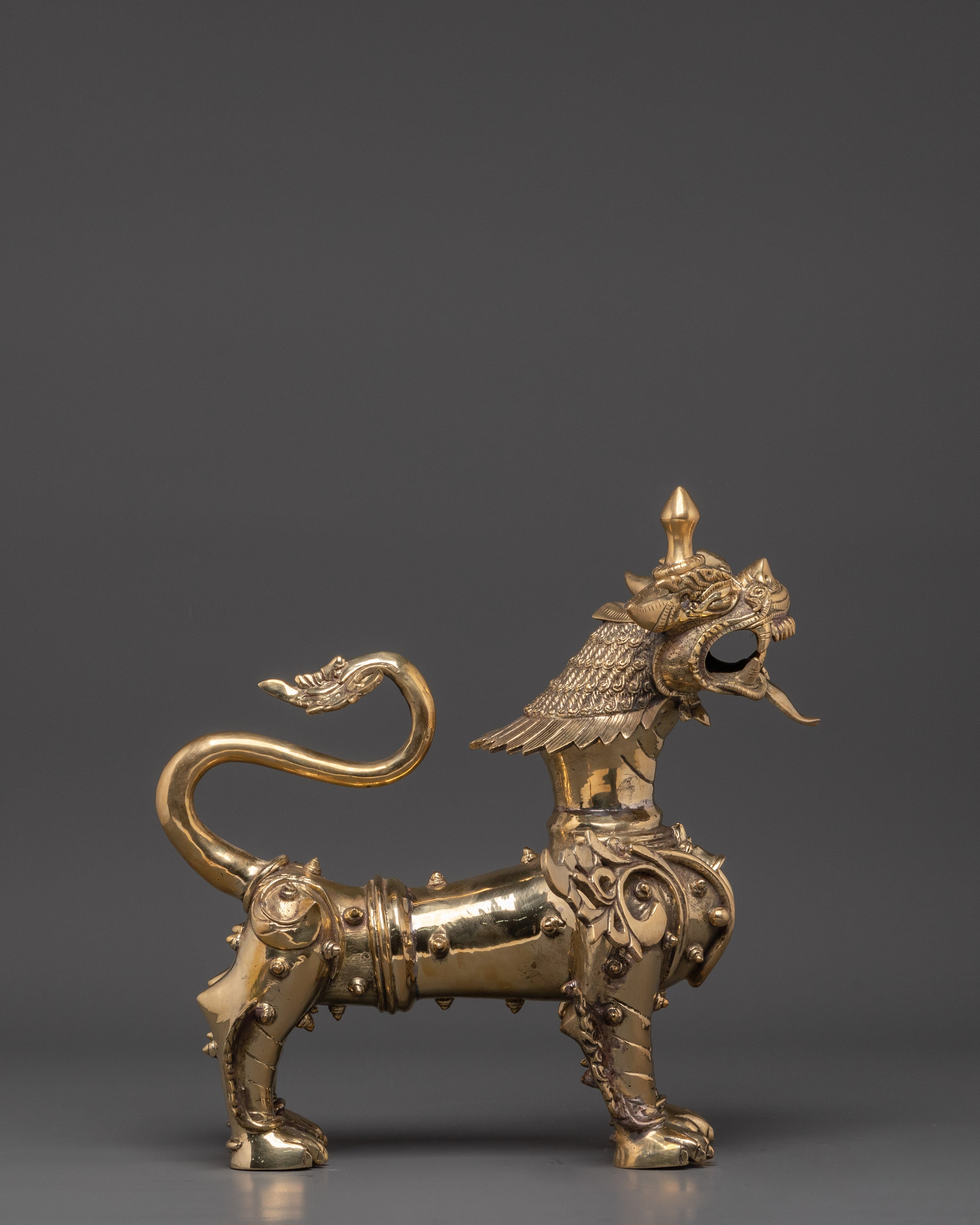 Spiritual Guardian Lion Set | Majestic Tibetan Protector Lions for Home Decor