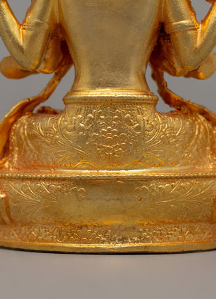 Compassion Deity Chenrezig Statue | Bodhisattva of Mercy