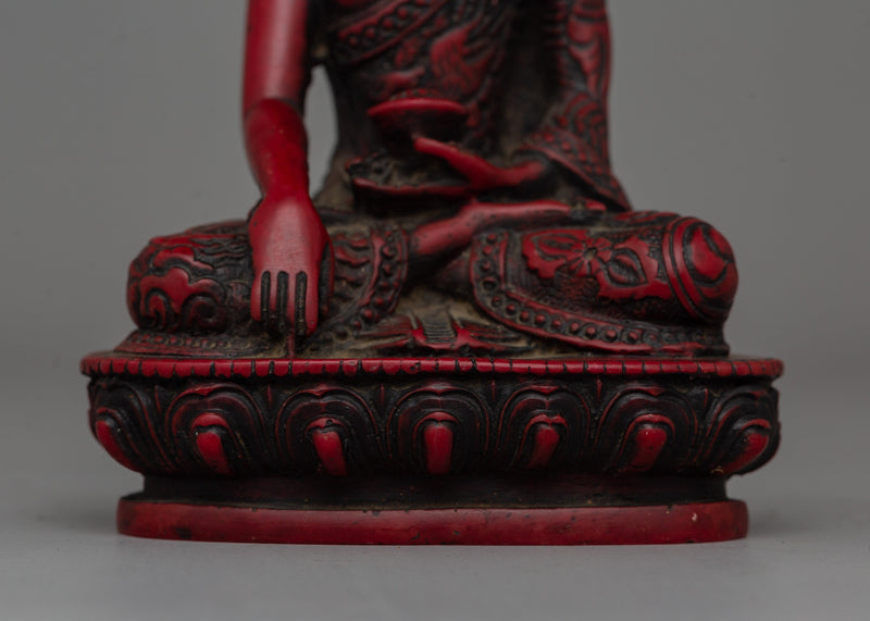 Ceramic Shakyamuni Buddha Statue |  Perfect for Meditation and Home Décor