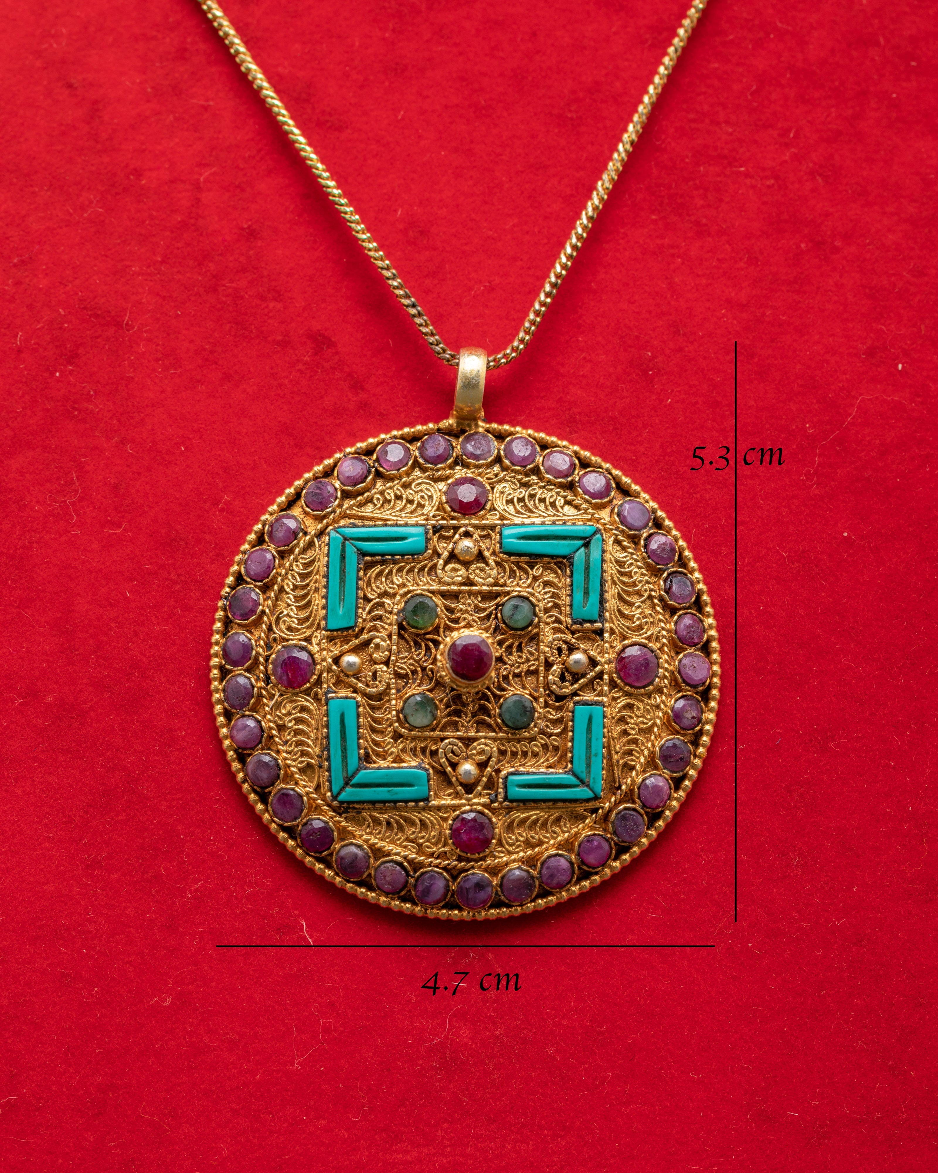 Authentic Mandala Locket Pendant | Symbol of Harmony