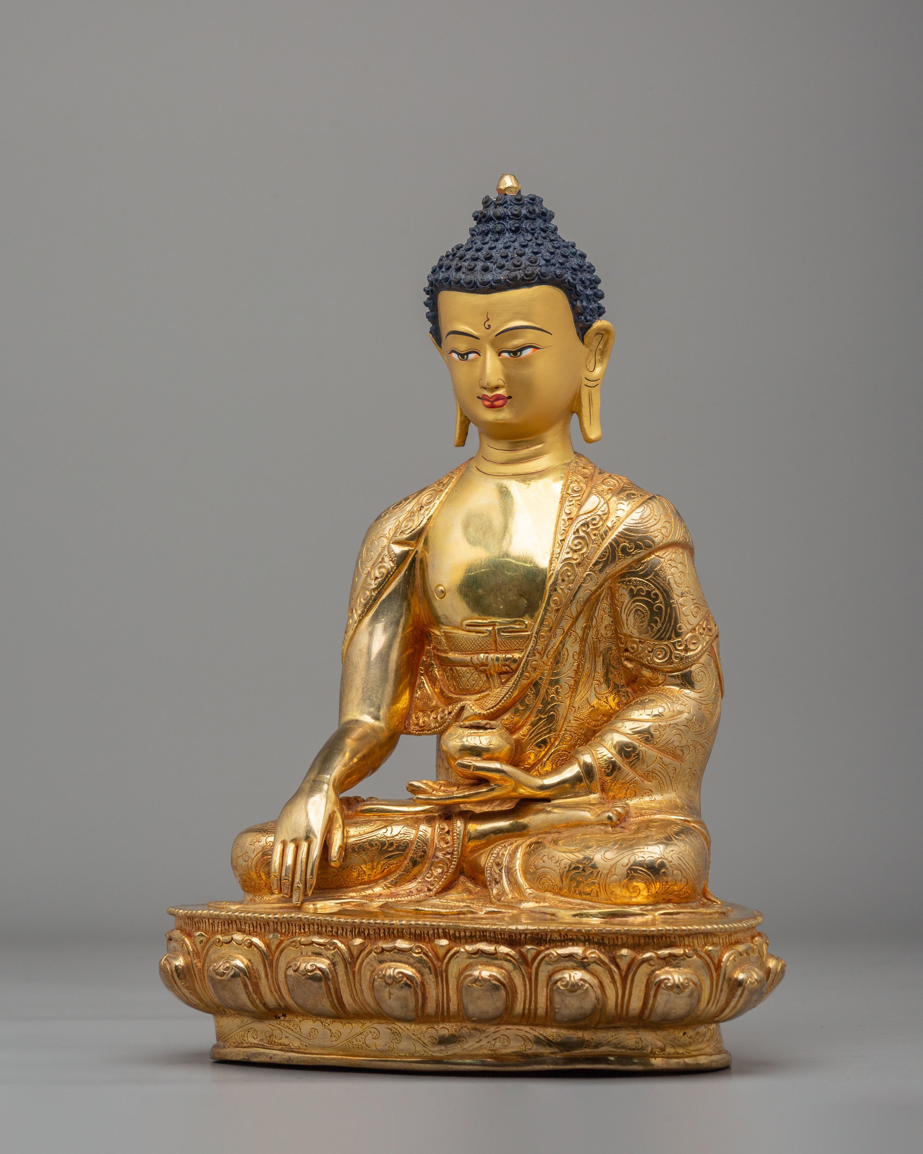 Shakyamuni Buddha Bhumisparsha Statue | Peaceful Shakyamuni Buddha