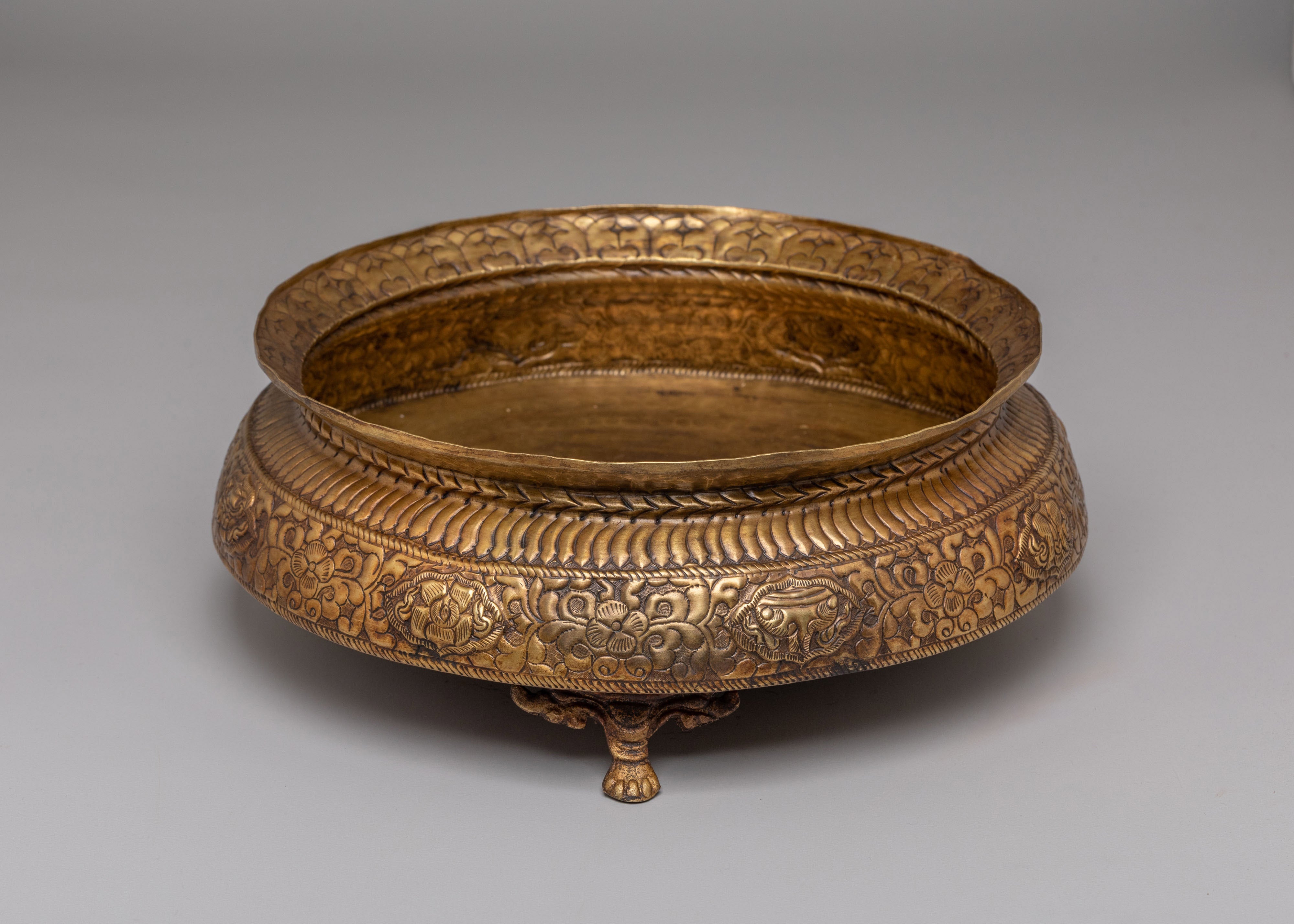 Himalayan Khadkulo Offering Plate | Sacred Ritual Plate