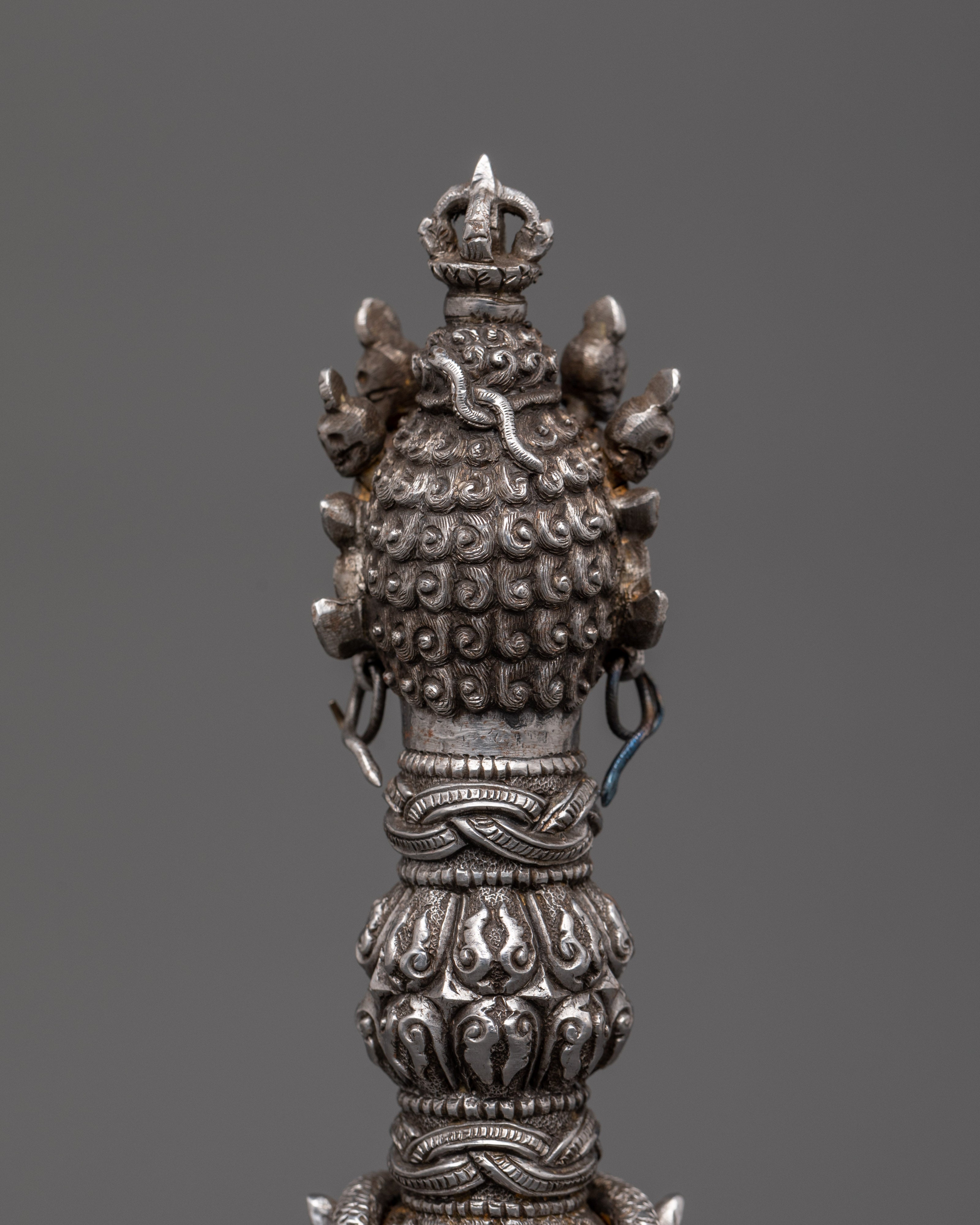 Iron Phurba Dagger | Ritual Tool for Energy Clearing