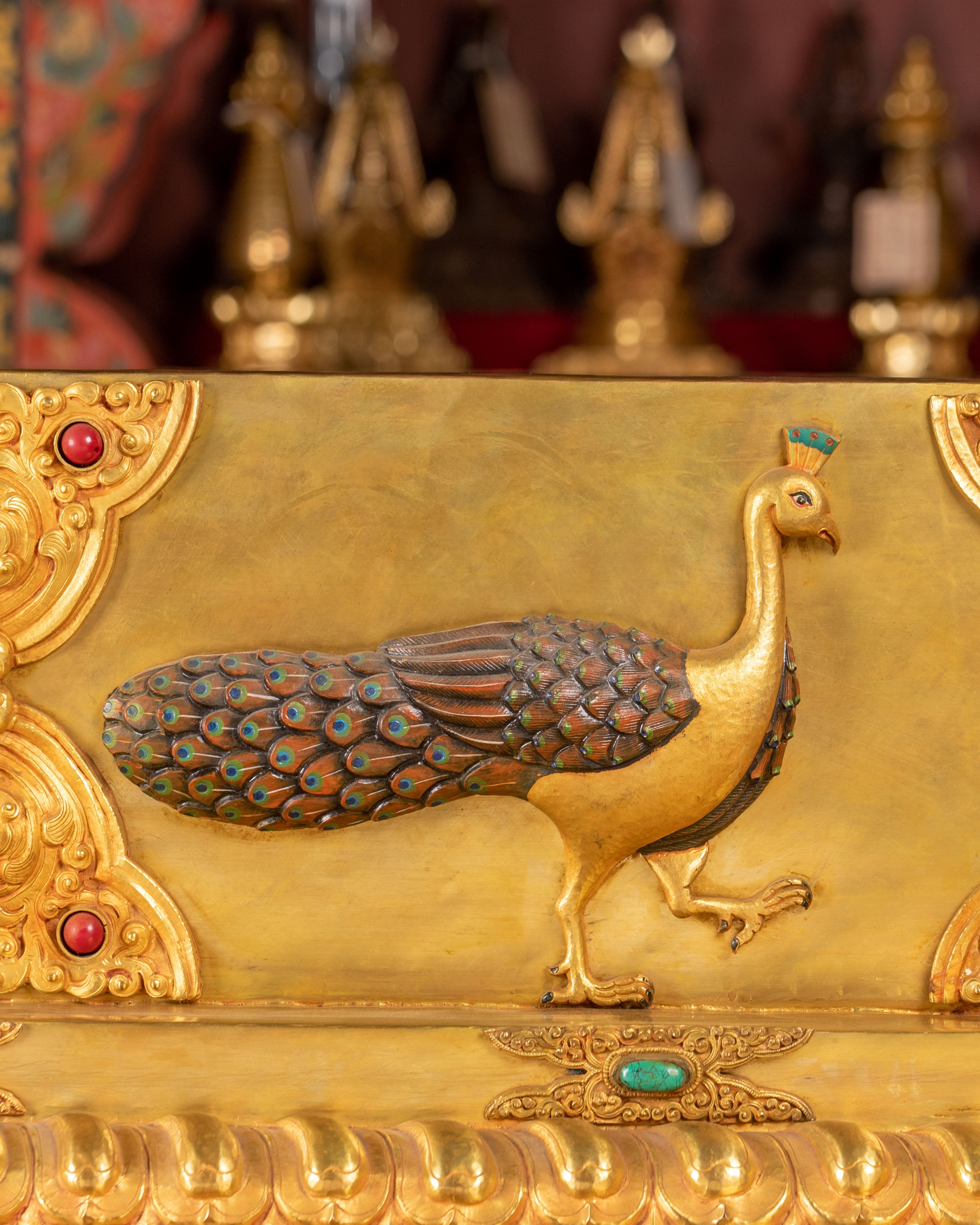 Copper Stupa Symbol of Enlightenment | Grand Tibetan Stupa of Wisdom