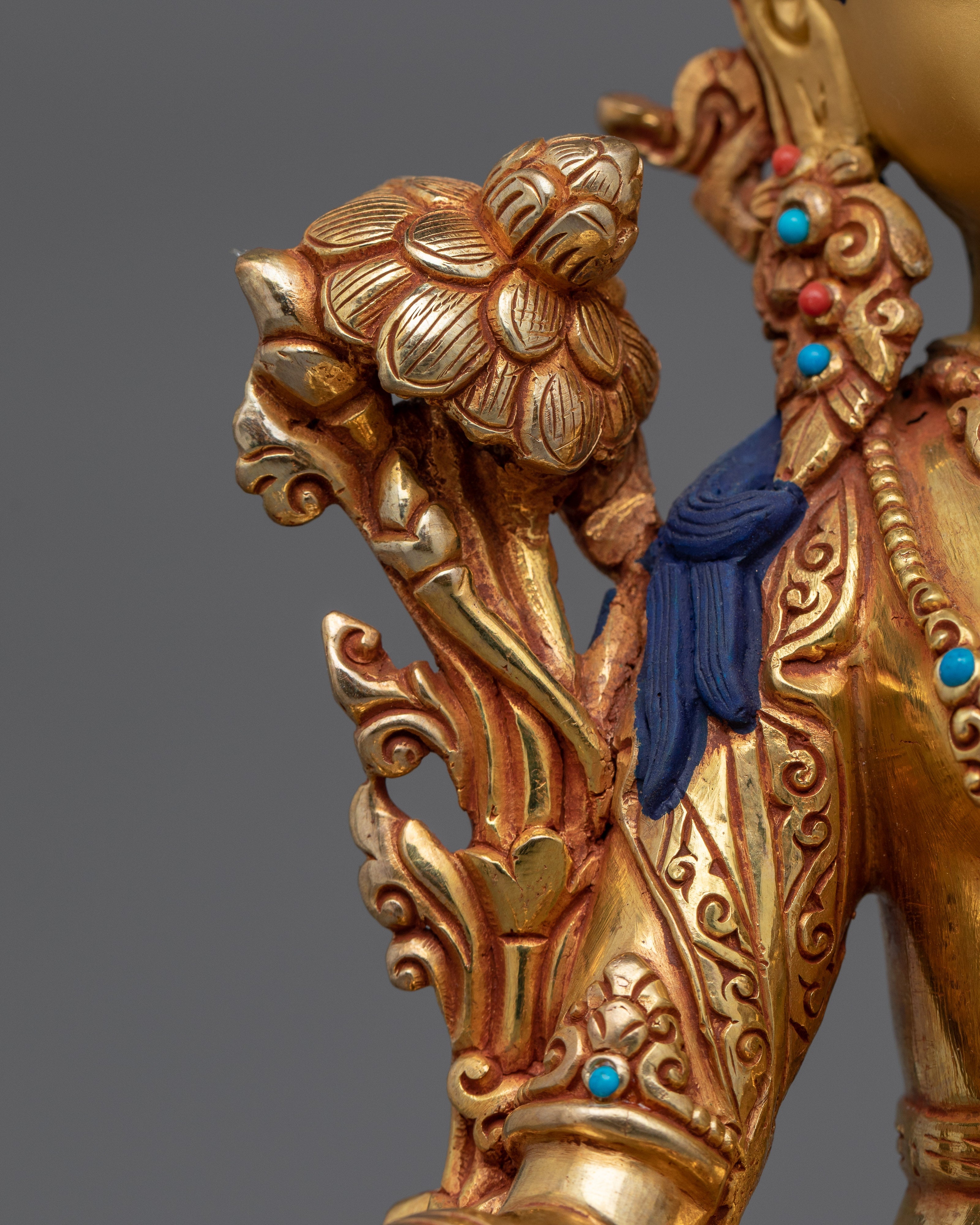 Dharma Protector Shyamatara (Green Tara) Sculpture | Beloved Deities in Tibetan Buddhism