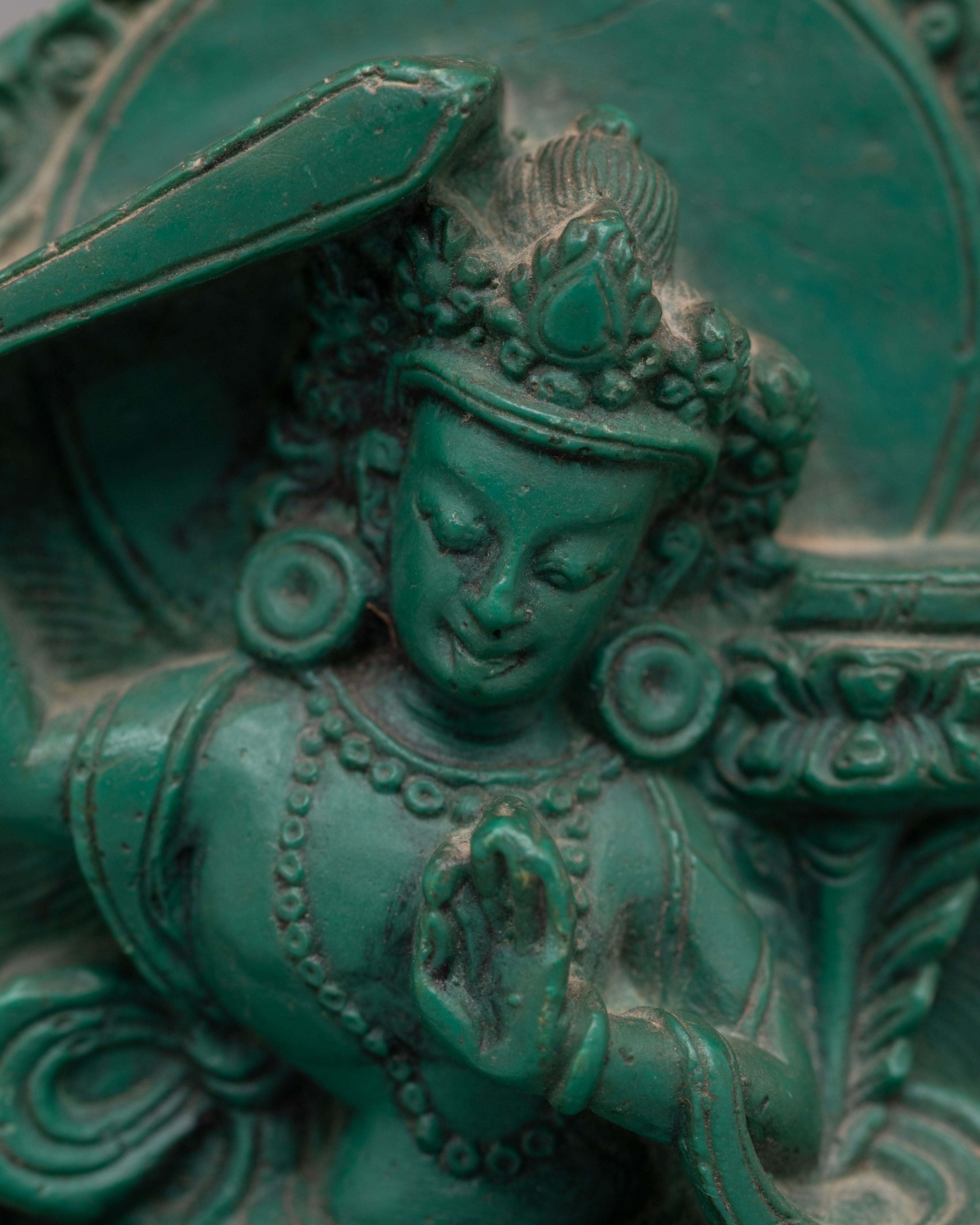 Traditional Manjushri Altar Sculpture | Statue for Wisdom
