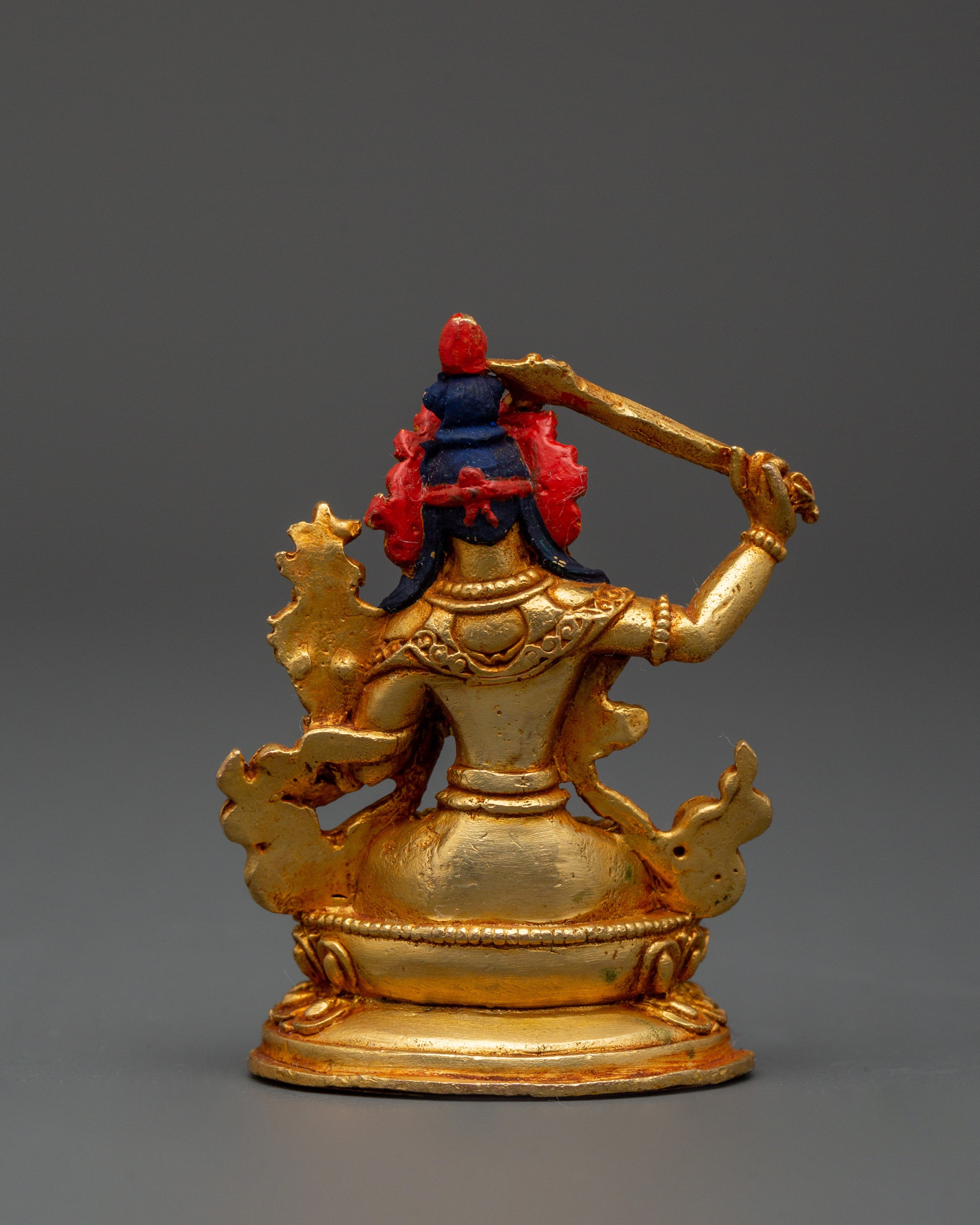Manjushri Copper Figurine | Buddha of Wisdom