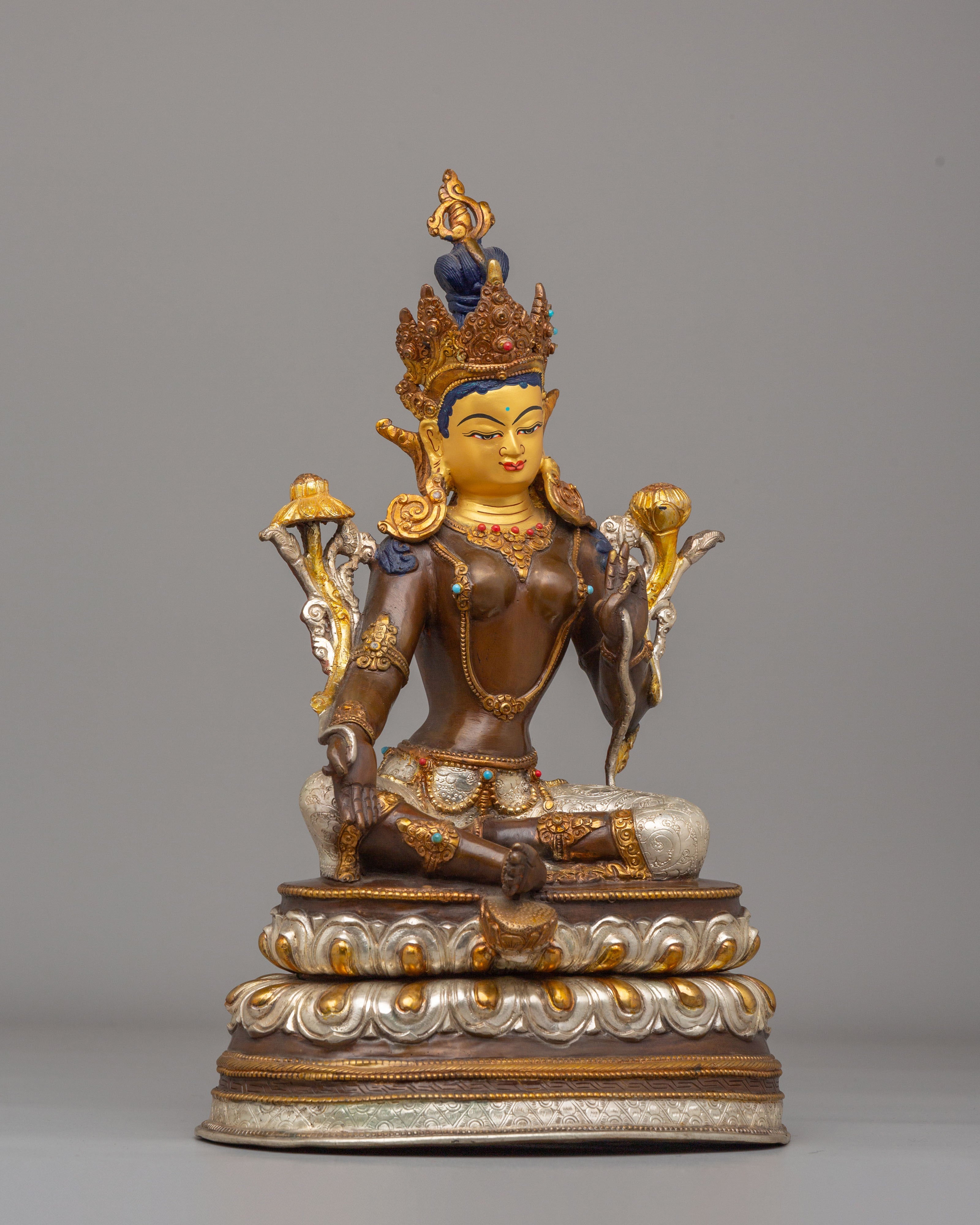 Tibetan Healing Green Tara Statue | A Symbol of Compassion & Swift Action