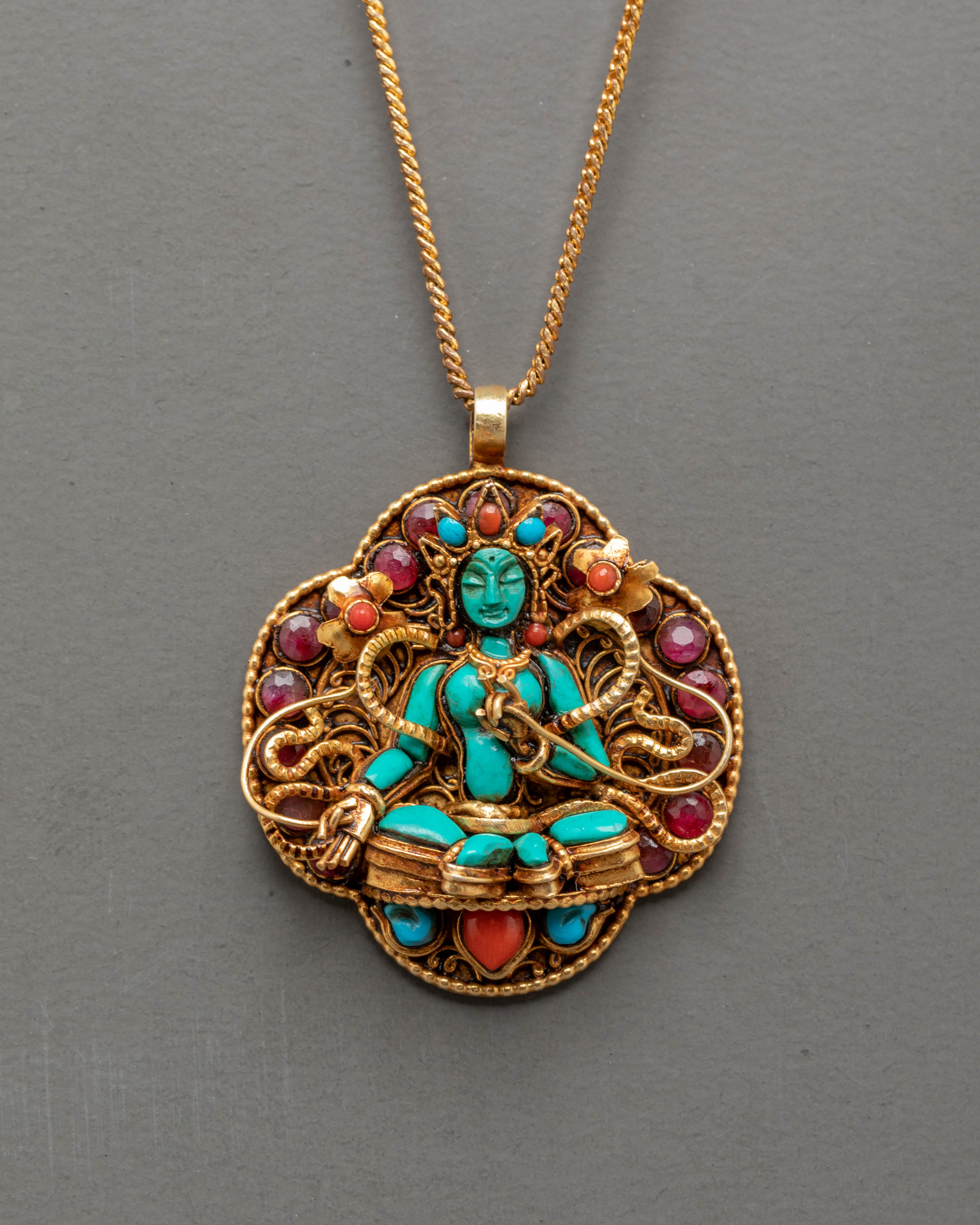 Handmade Protection Deities Locket | Spiritual Protection and Devotional Use