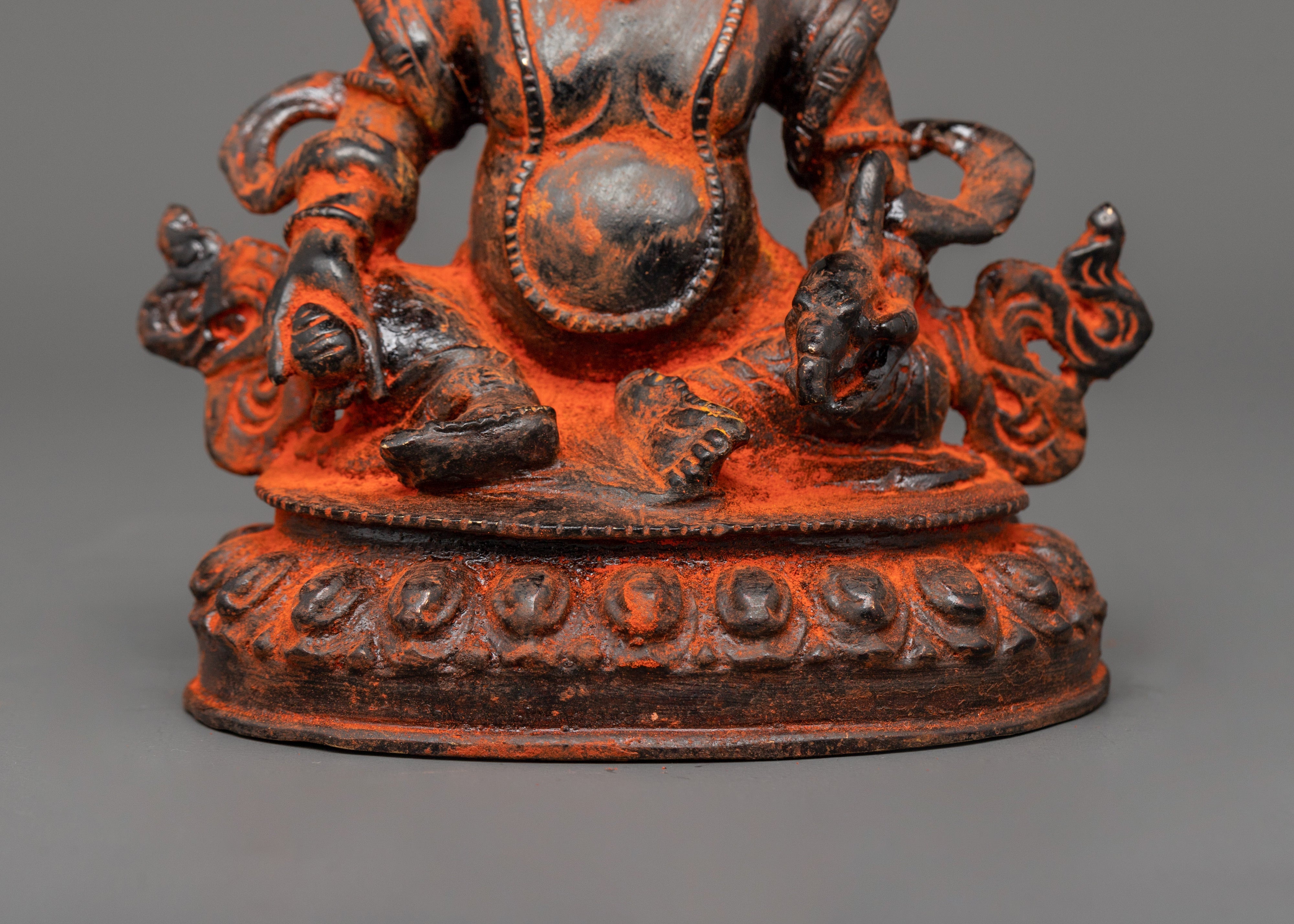 Dzambhala Buddhist Sculpture | The Guardian of Wealth
